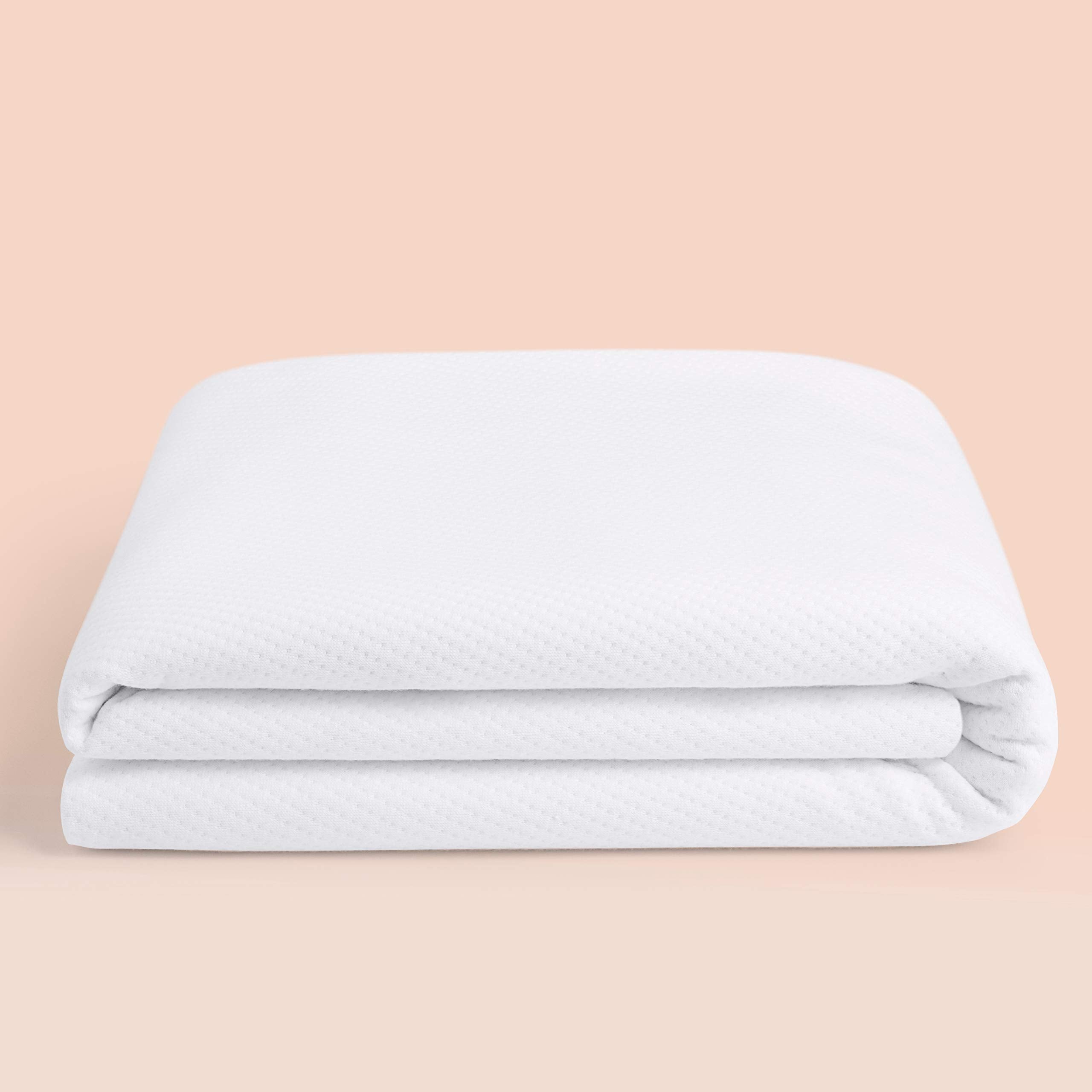 Sleep Waterproof Mattress Protector, King, White