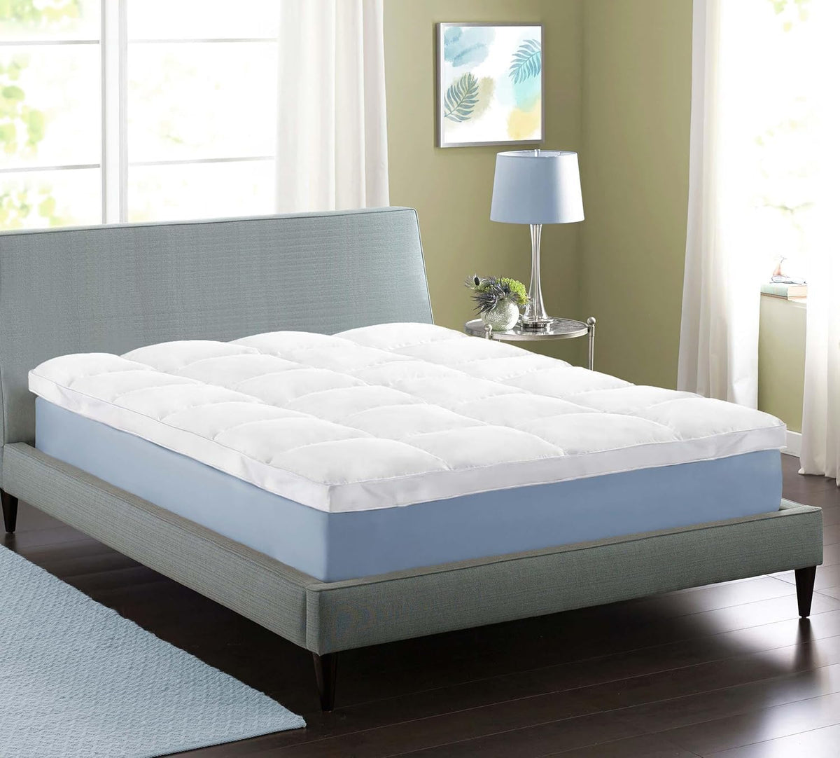 Down Alternative Mattress Topper – 2 Inch Pillow Top