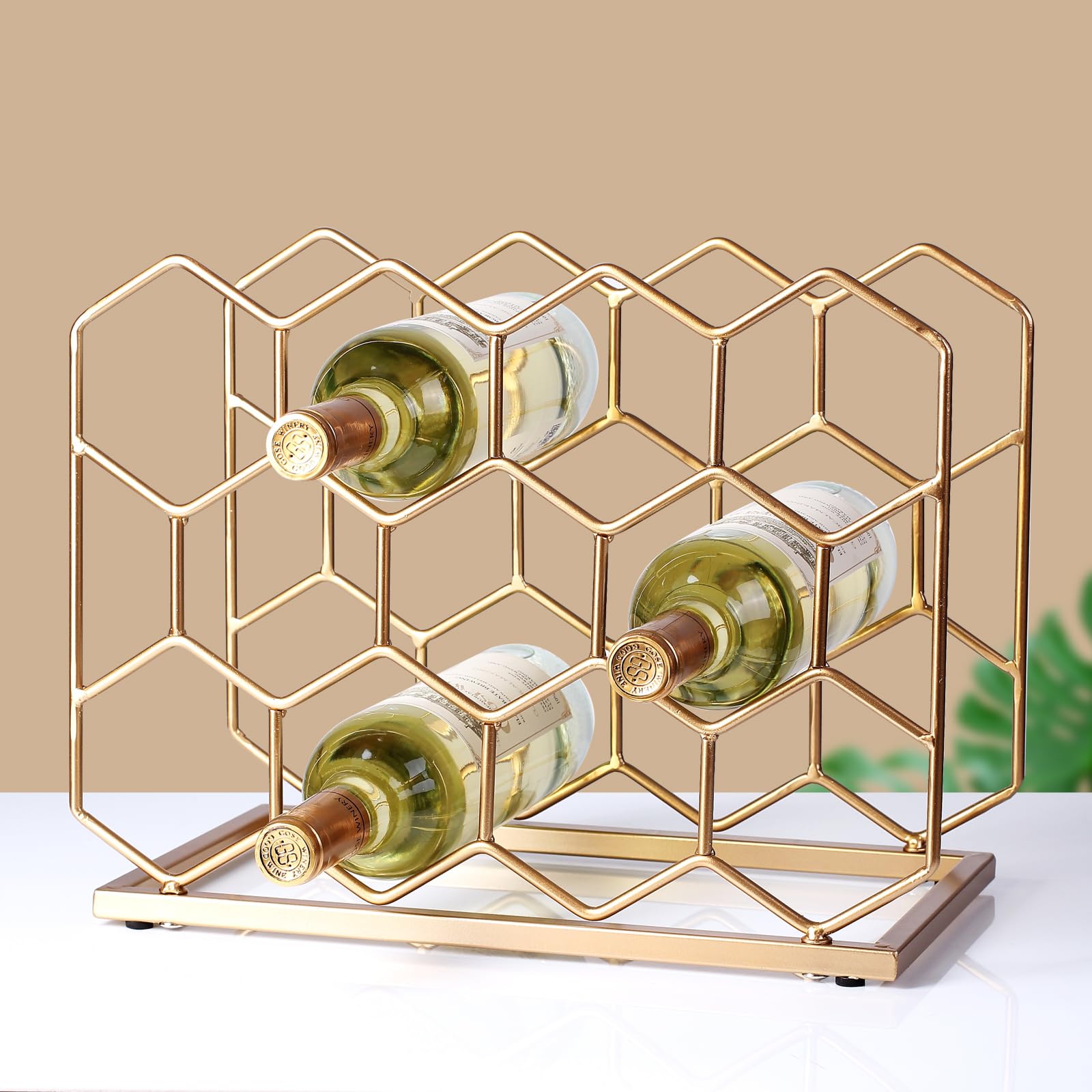 14-Bottle Countertop Wine Rack