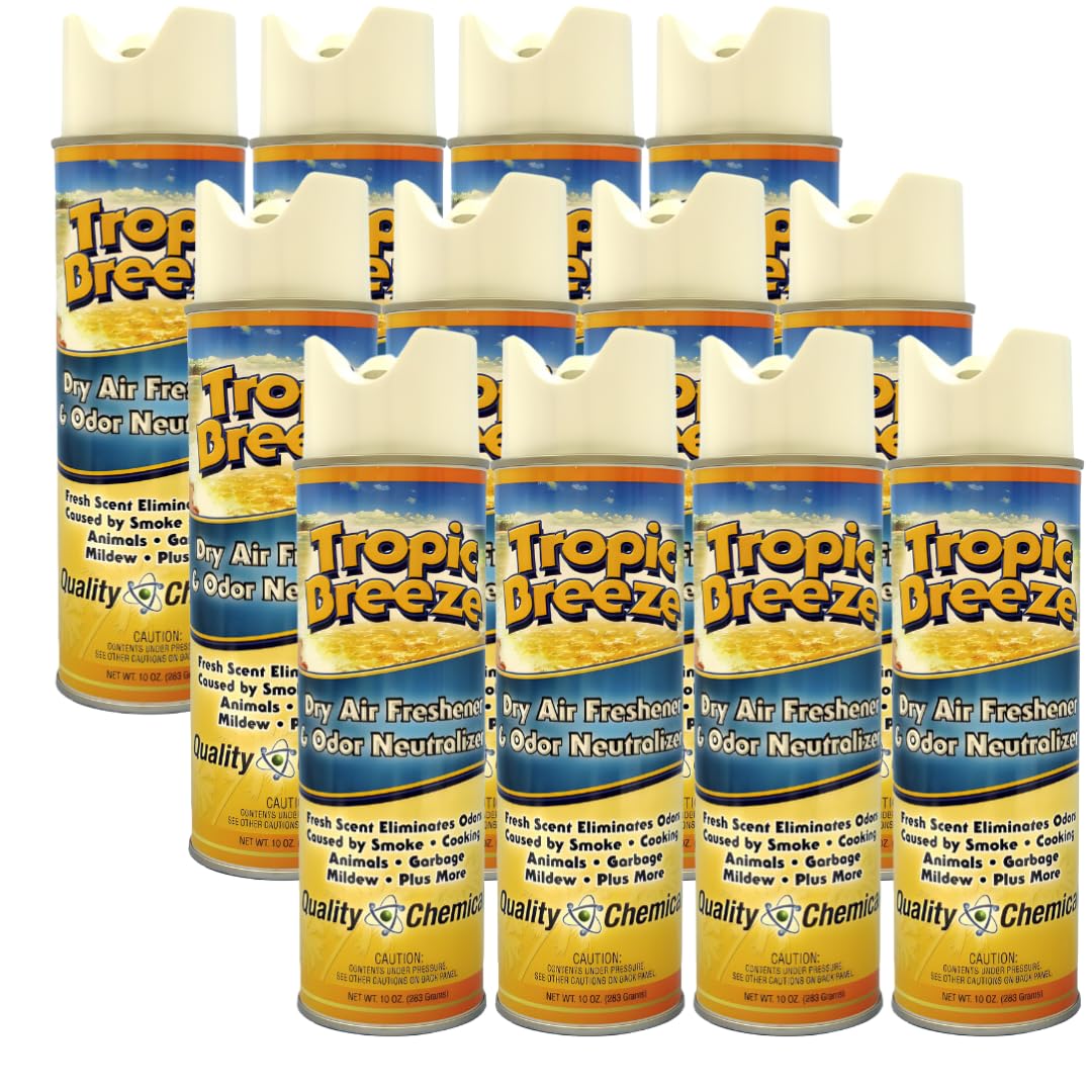 Tropic Breeze - The Most Powerful Dry Air Freshener and Odor Eliminator