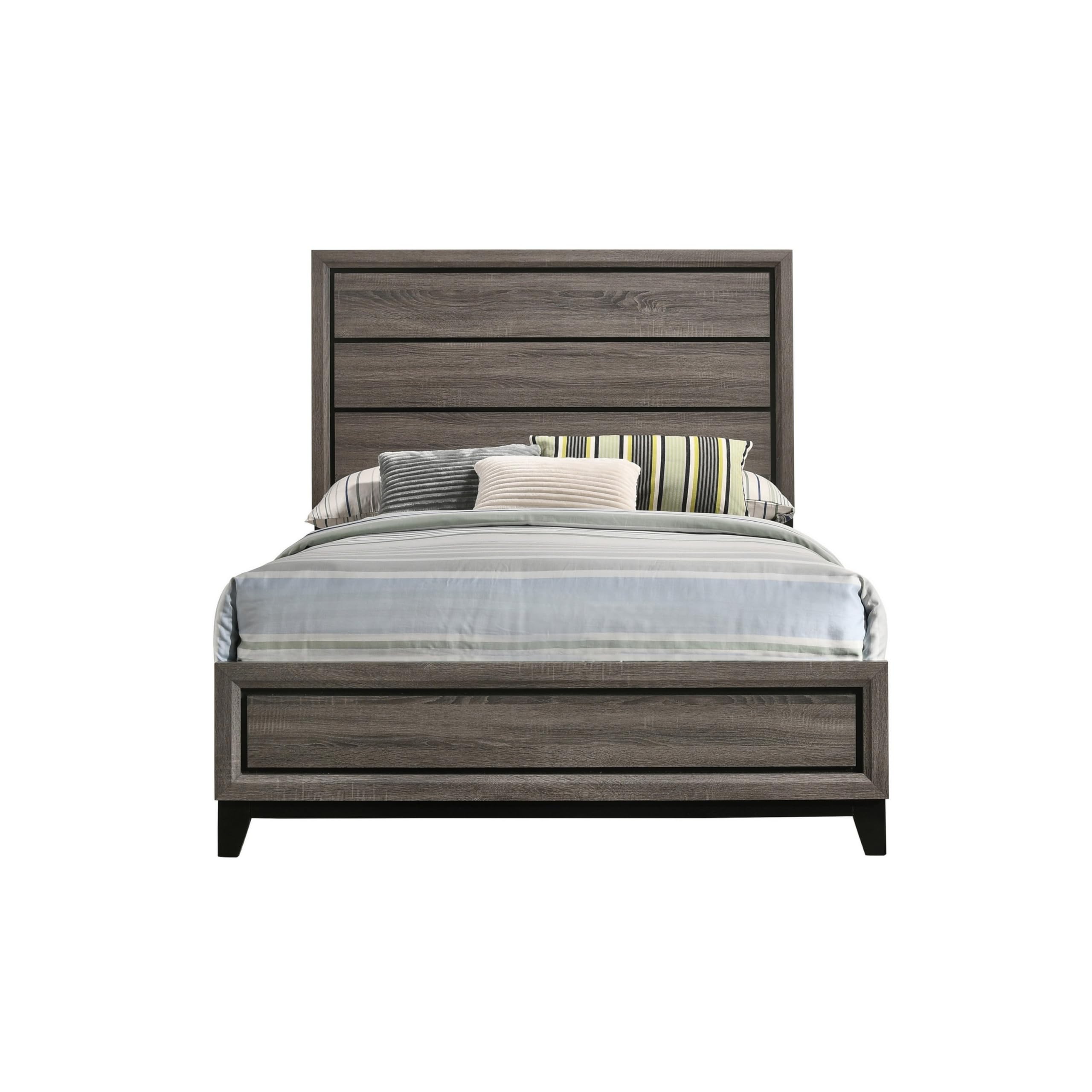 BM302778 Groove Design Mela Full Size Panel Bed