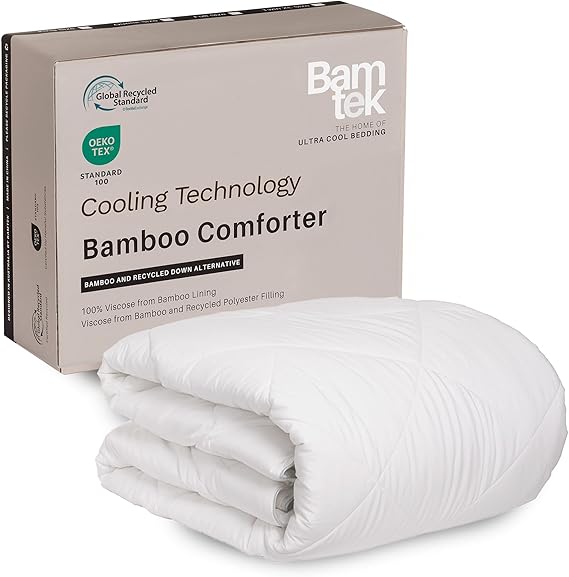 100% Viscose Derived from Bamboo Comforter, Cooling Comforter, Duvet Insert