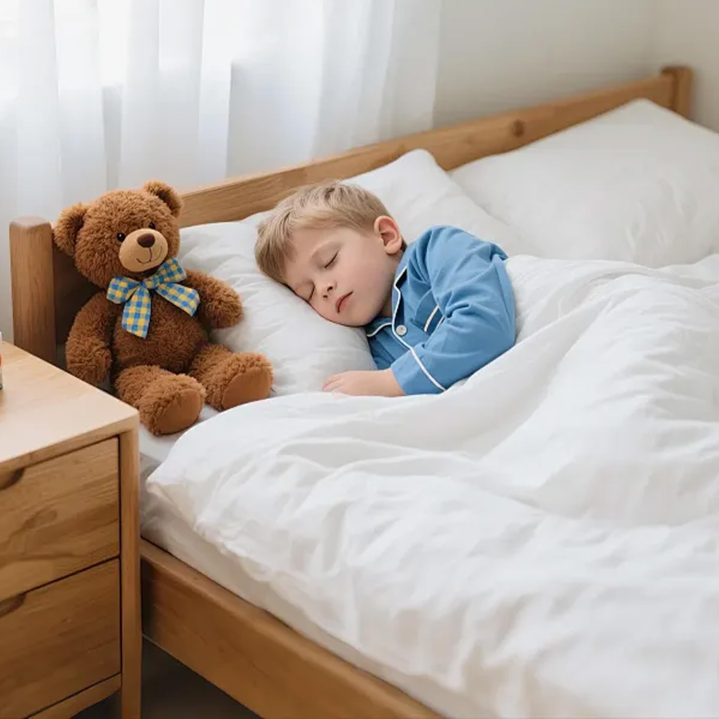 Lightweight Toddler Comforter, All Season Down Blanket for Kids