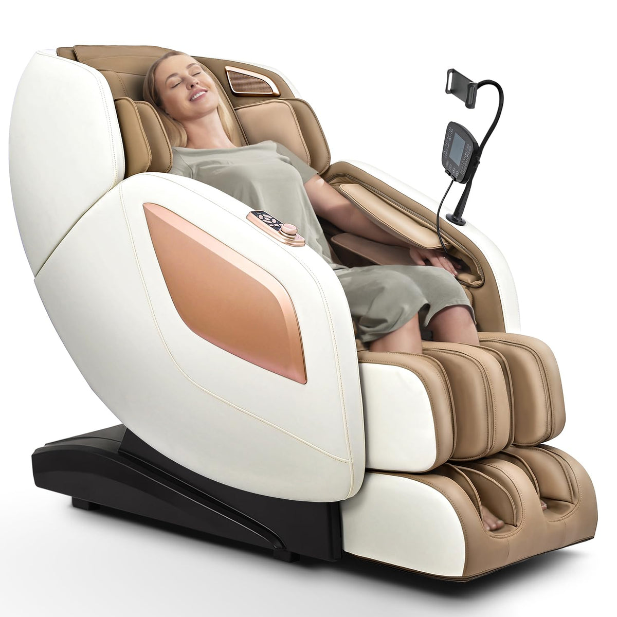 Full-Body Zero Gravity Shiatsu Massage Chair with Heat