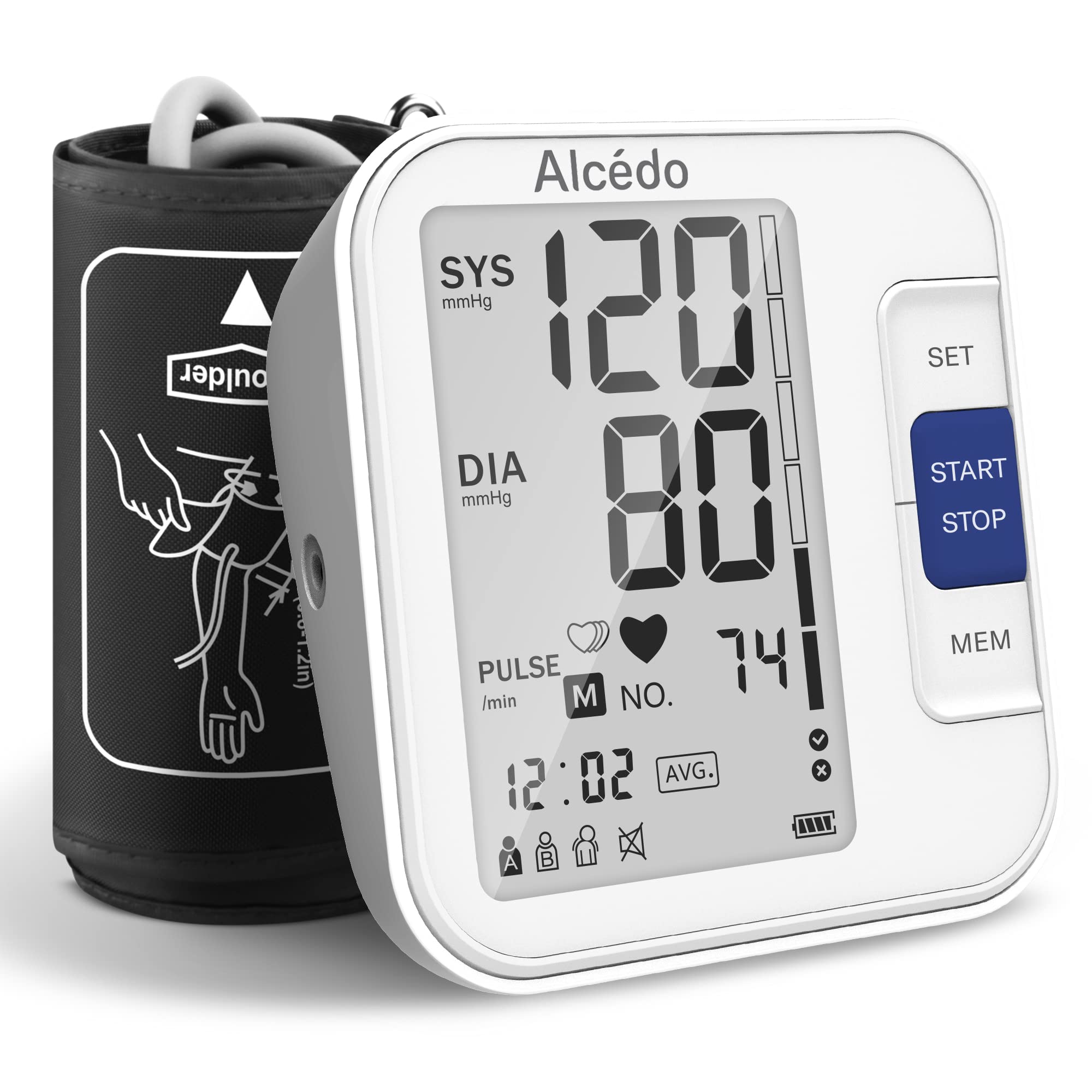 Blood Pressure Monitor for Home Use, Automatic Digital BP Machine