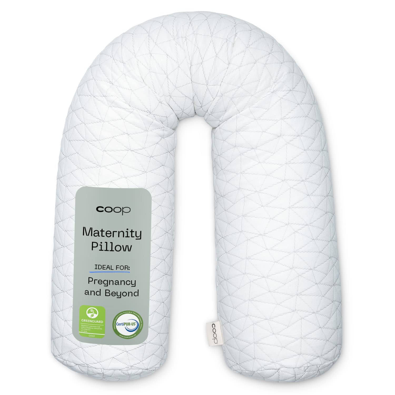 Goods Original Adjustable Maternity Pillow, with Memory Foam