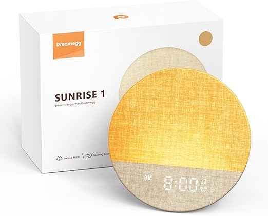Sunrise 1 - Sunrise Alarm Clock, Sound Machine for Sleep, Customizable Sleep Routines