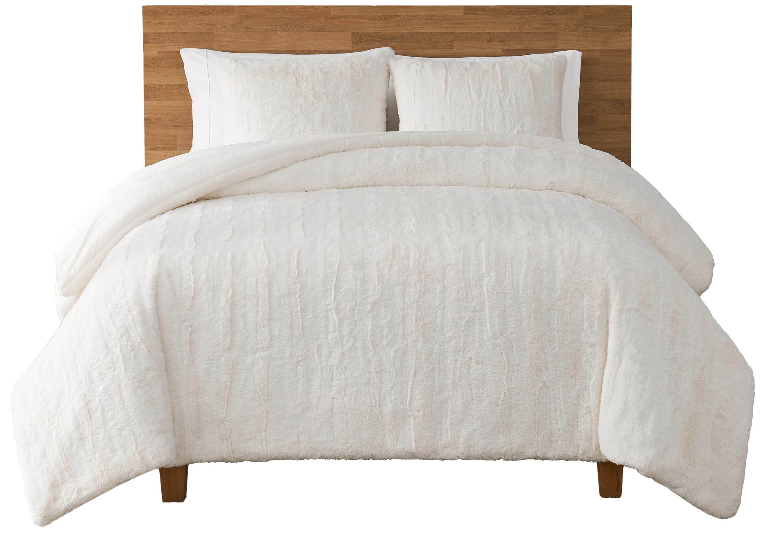 13712 Alondra King Comforter Set Soft Cozy Bedding Faux Fur Comforter