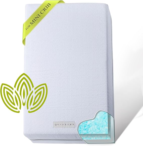 Organic Cotton Dual-Sided Mini Crib Mattress