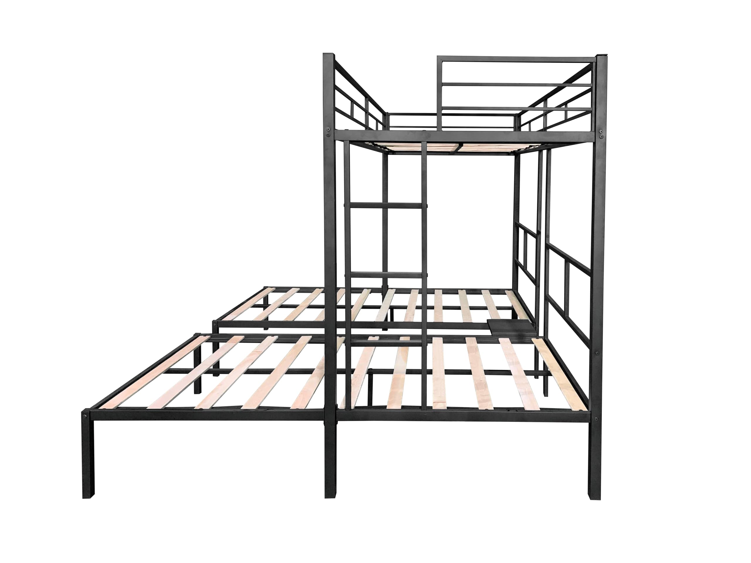 Heavy Duty Triple Bunk Bed, Twin Over Twin Over Twin Triple Bunk Bed