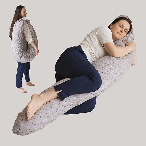 Cotton Pregnancy Pillow for Sleeping & Baby Feeding made
