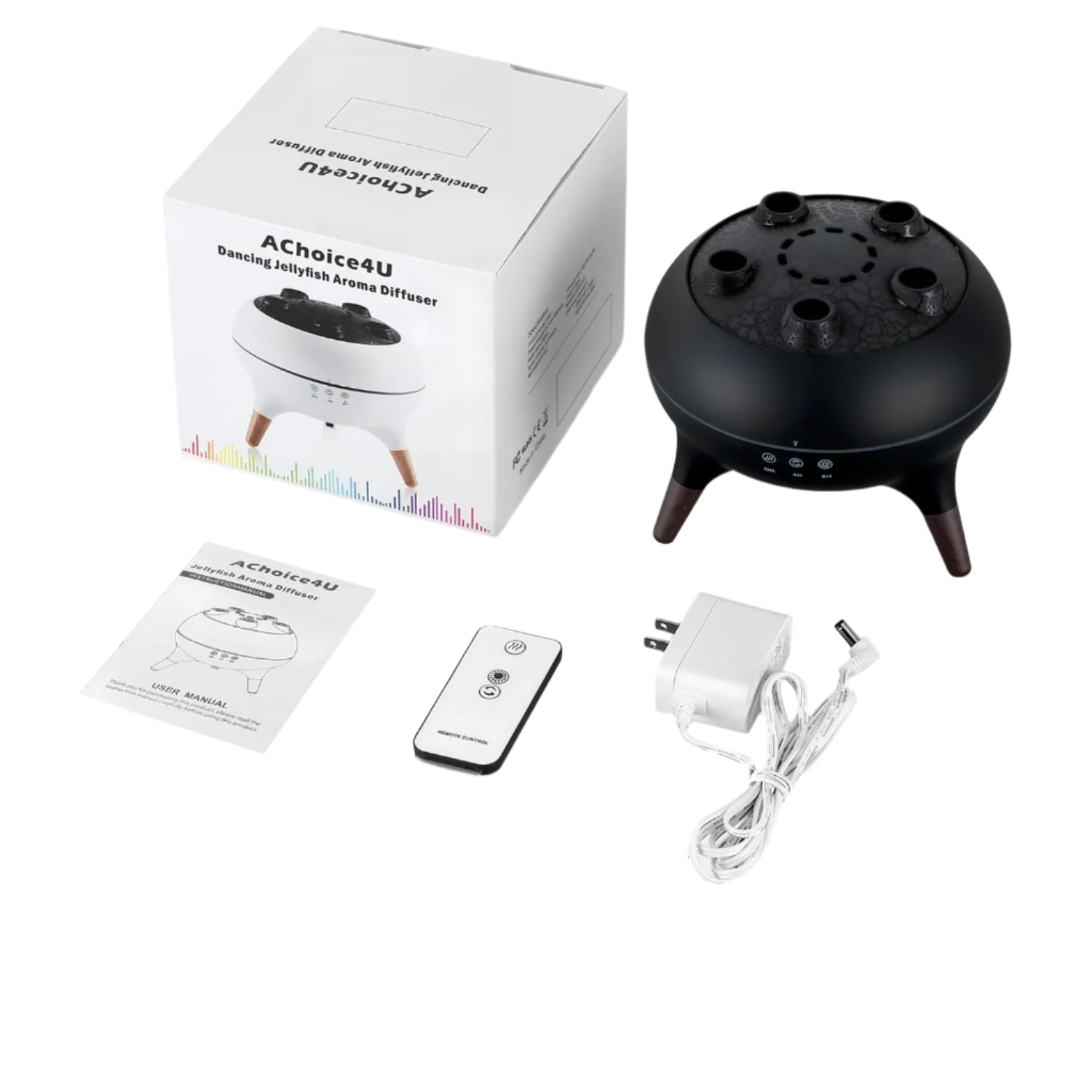 Essential Oil Diffuser 250ML Dancing Jellyfish Aromatherapy Diffuser