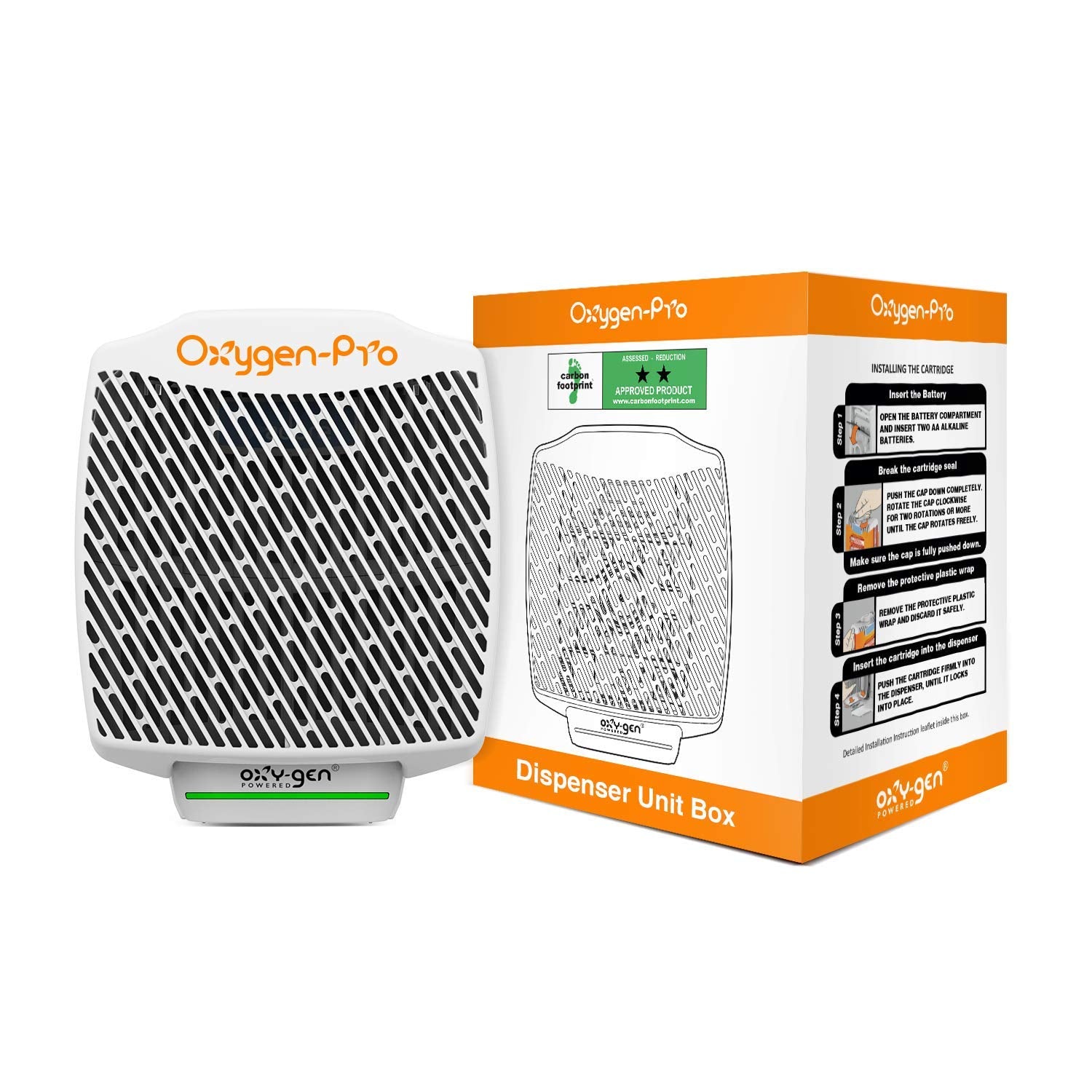 Fragrance Dispenser, Commercial Air Freshener and Deodorizer, Wall Mounted
