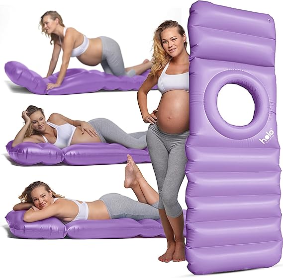 Original Inflatable Pregnancy Pillow - Full Body Maternity Airbed/Float