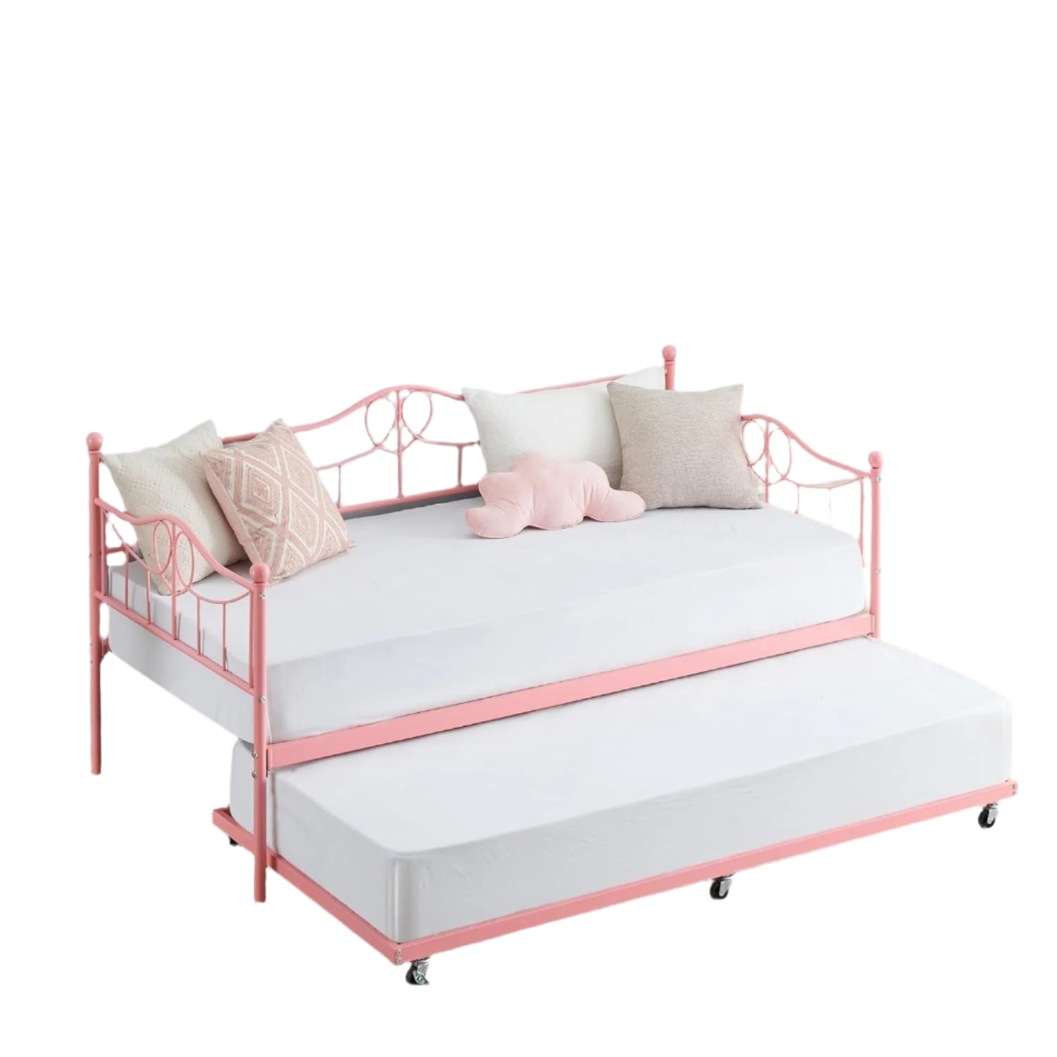 Daybed with Trundle, Twin Daybed and Pull Out Trundle Set