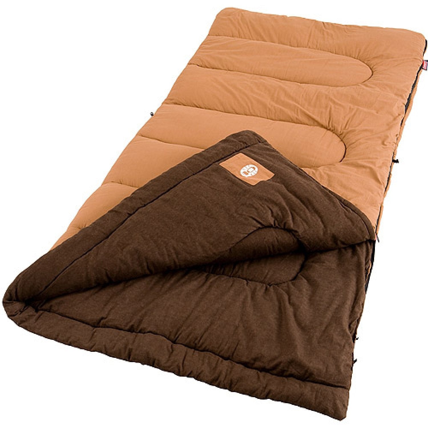 20°F Big ‘n Tall Sleeping Bag, Cold-Weather Sleeping Bag Fits Adults