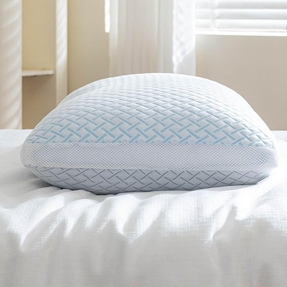 Cooling Soft Pillows King Size Set of 2, Adjustable Hypoallergenic