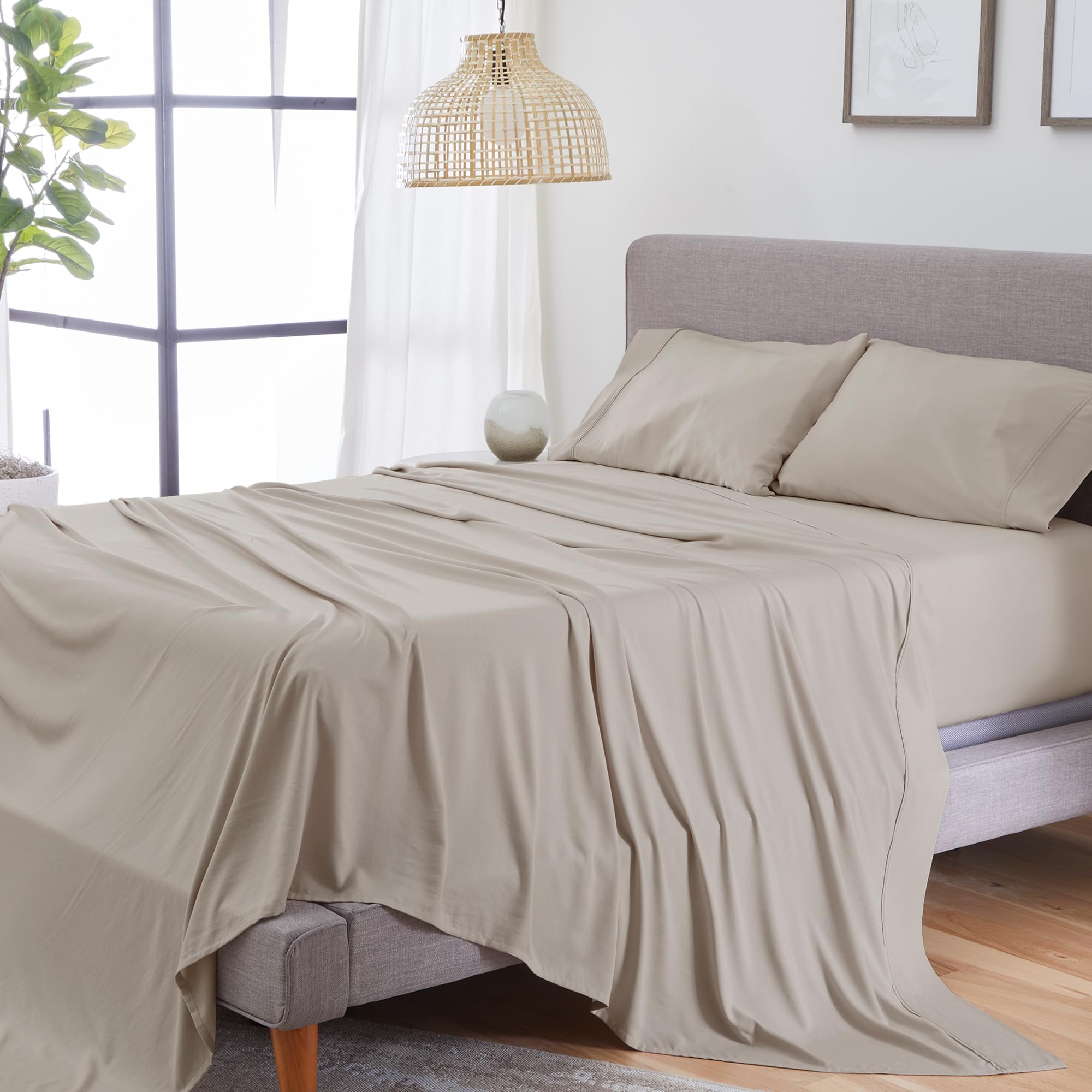 Hyper-Linen Bed Sheet Set - Breathable and Quick-Drying