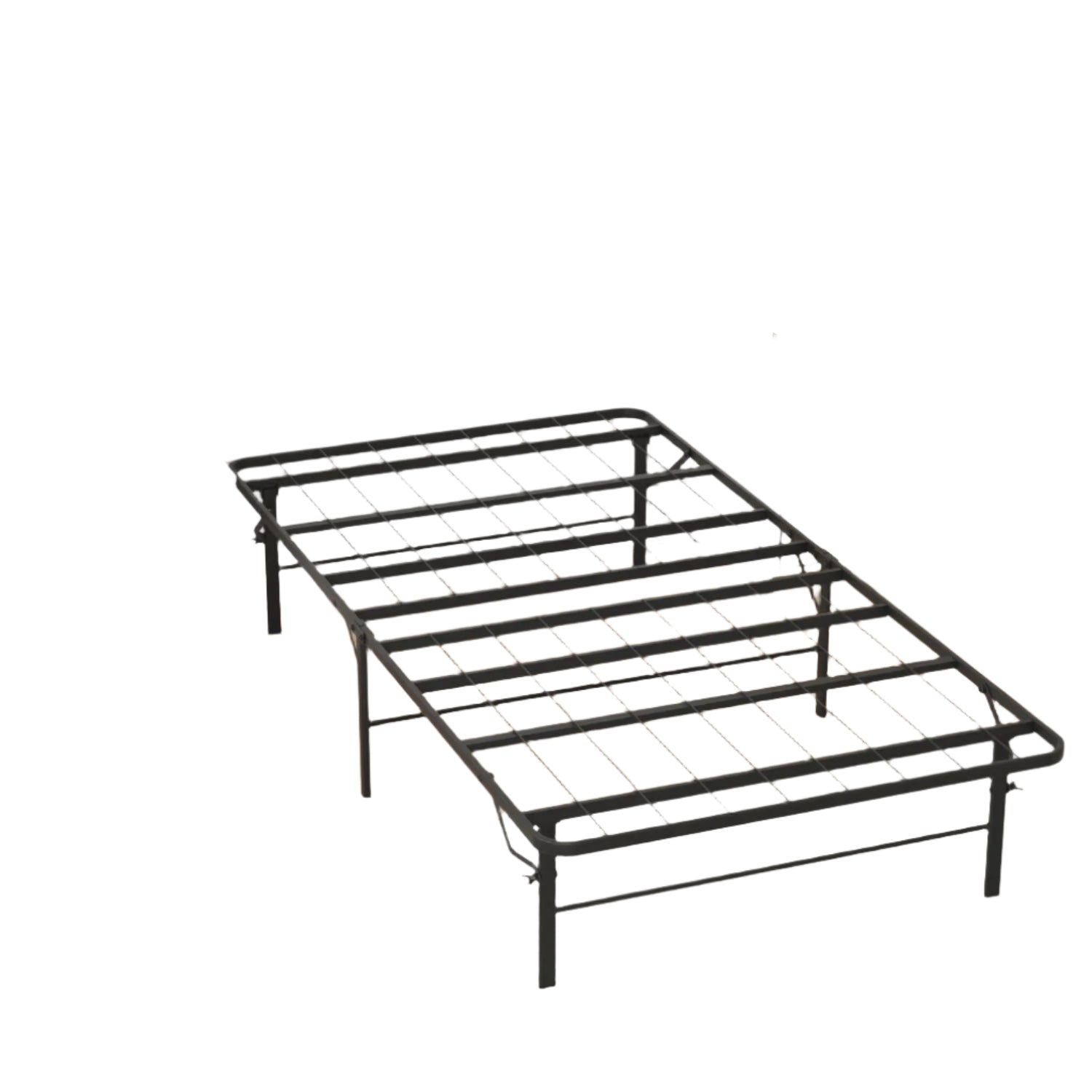 Metal Bed Frame Foldable Metal Platform Mattress Foundation