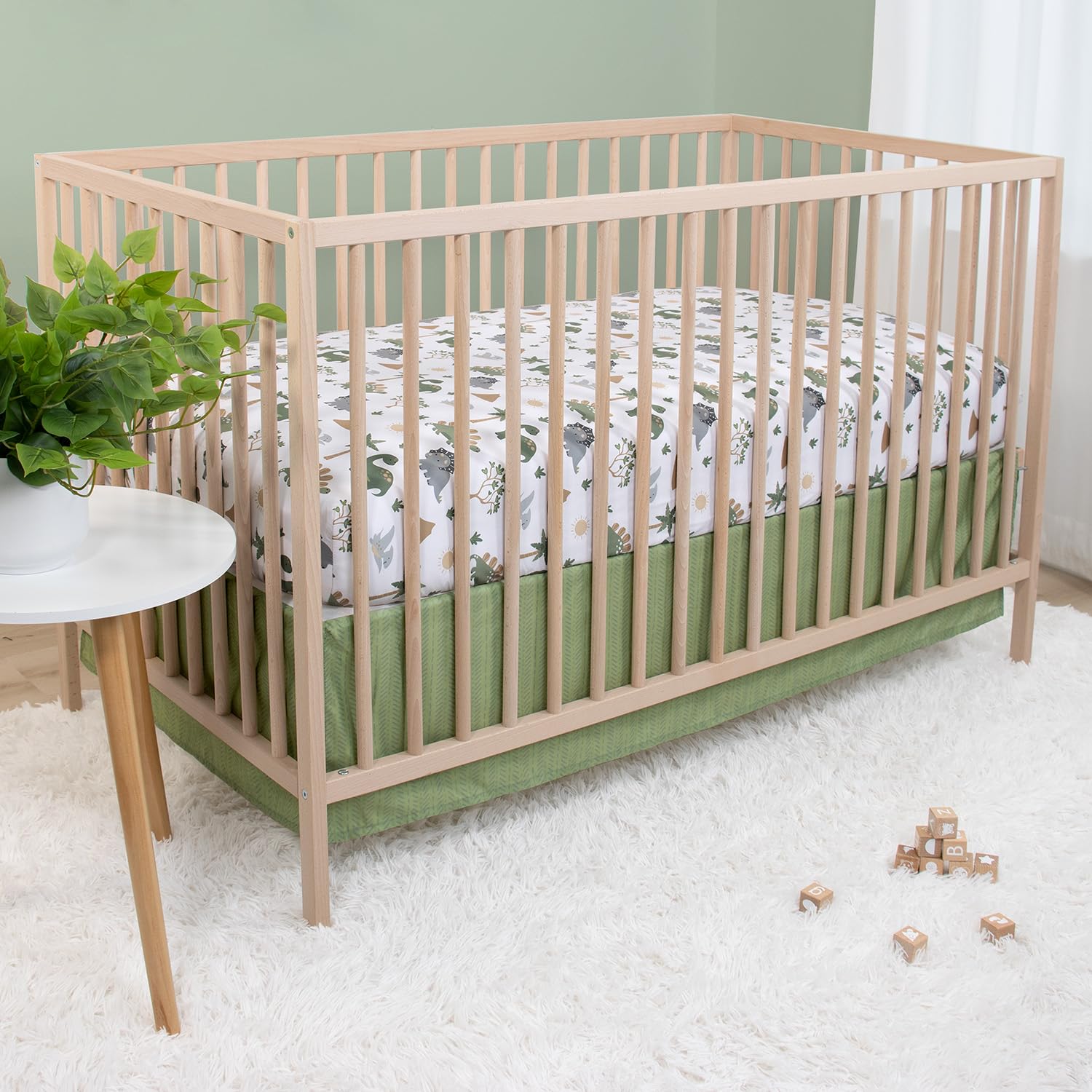 The Peanutshell 3 Piece Baby Crib Bedding Set for Boys - Newborn, Infant & Toddler