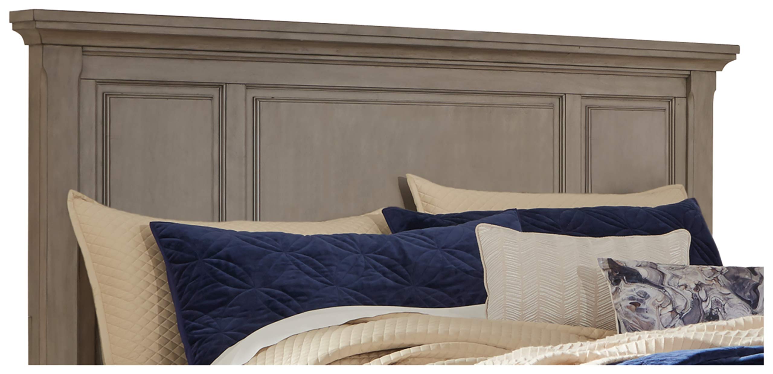 Design By Ashley - Lettner King/Cal King Panel Headboard - Light Gray