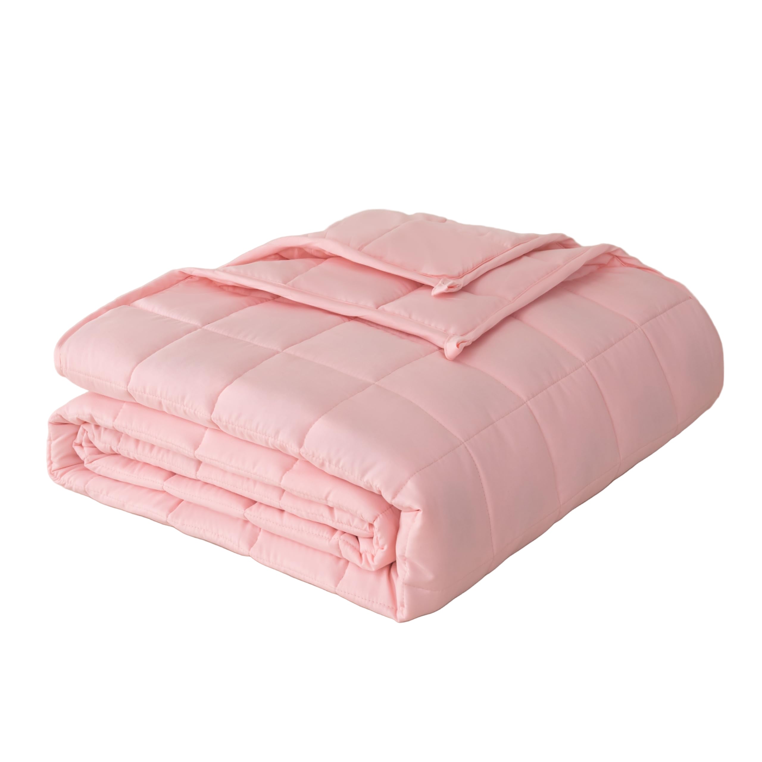 Weighted Blanket (80''x84''/20lbs,King Size，Pink) for Kids and Adults