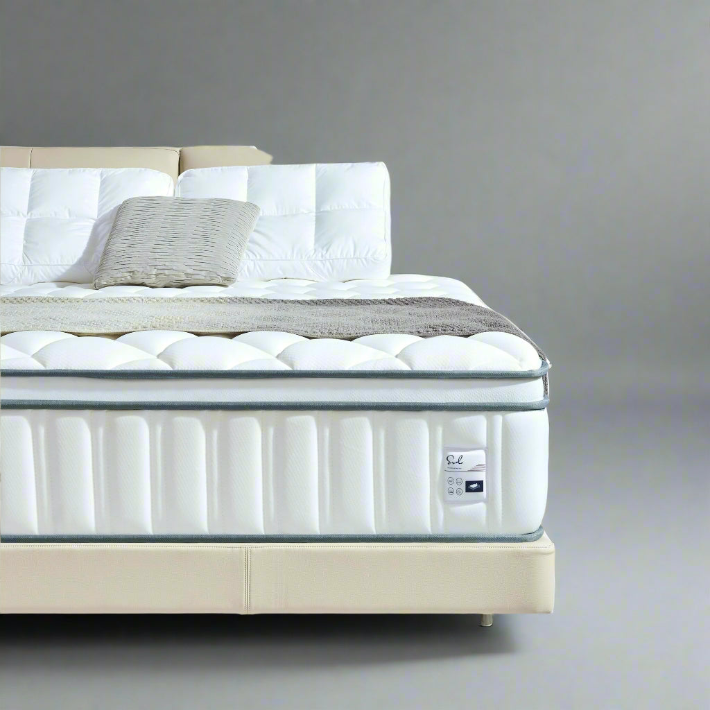 Queen Mattress,12 Inch Queen Size Mattresses in a Box,Memory Foam Hybrid Mattress ,with Individual Pocket Spring for Motion Isolation & Silent Sleep&Lumbar Support & Pressure Relief,Medium Firm