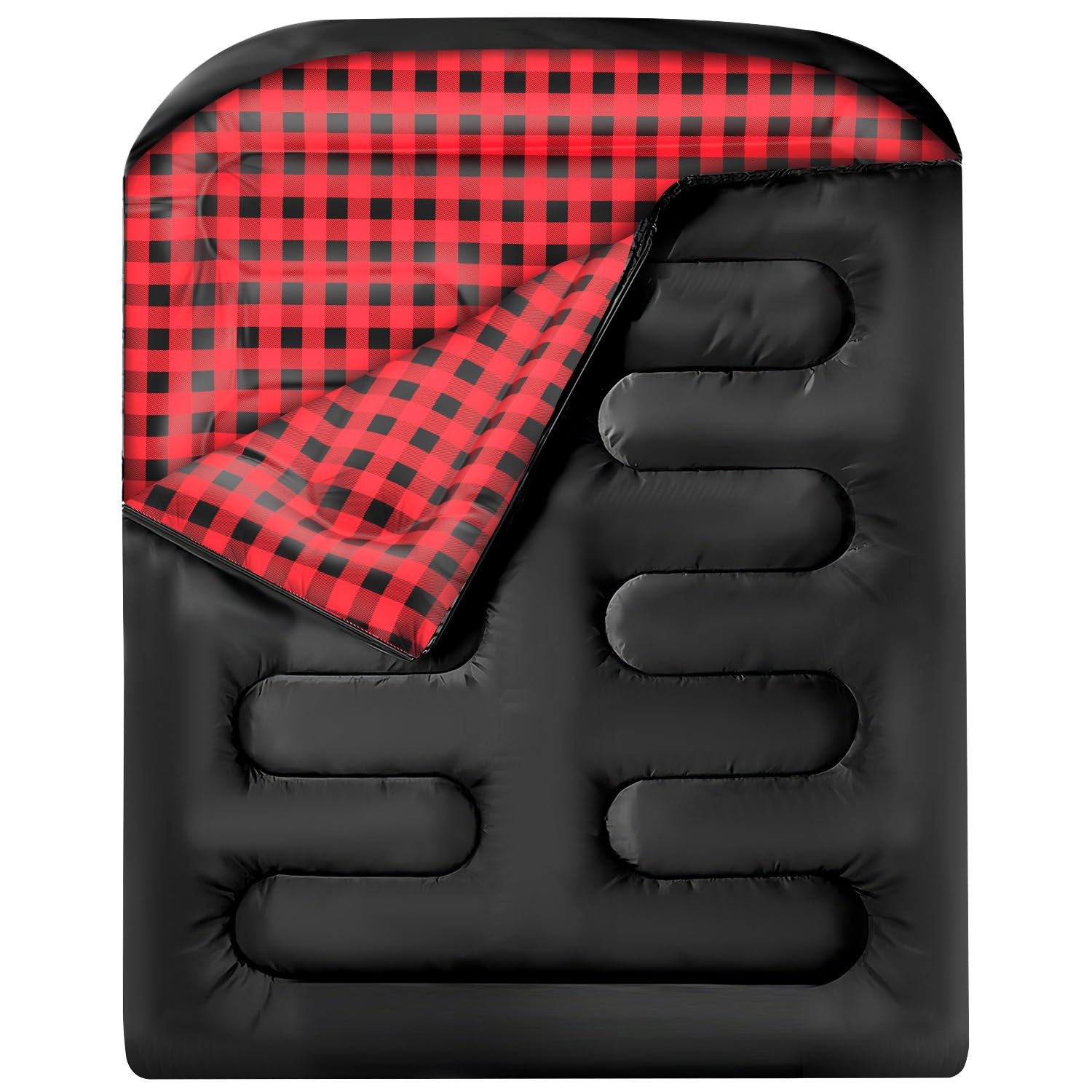 Sleeping Bags for Adults, Queen Size 2 Person All Season for Warm