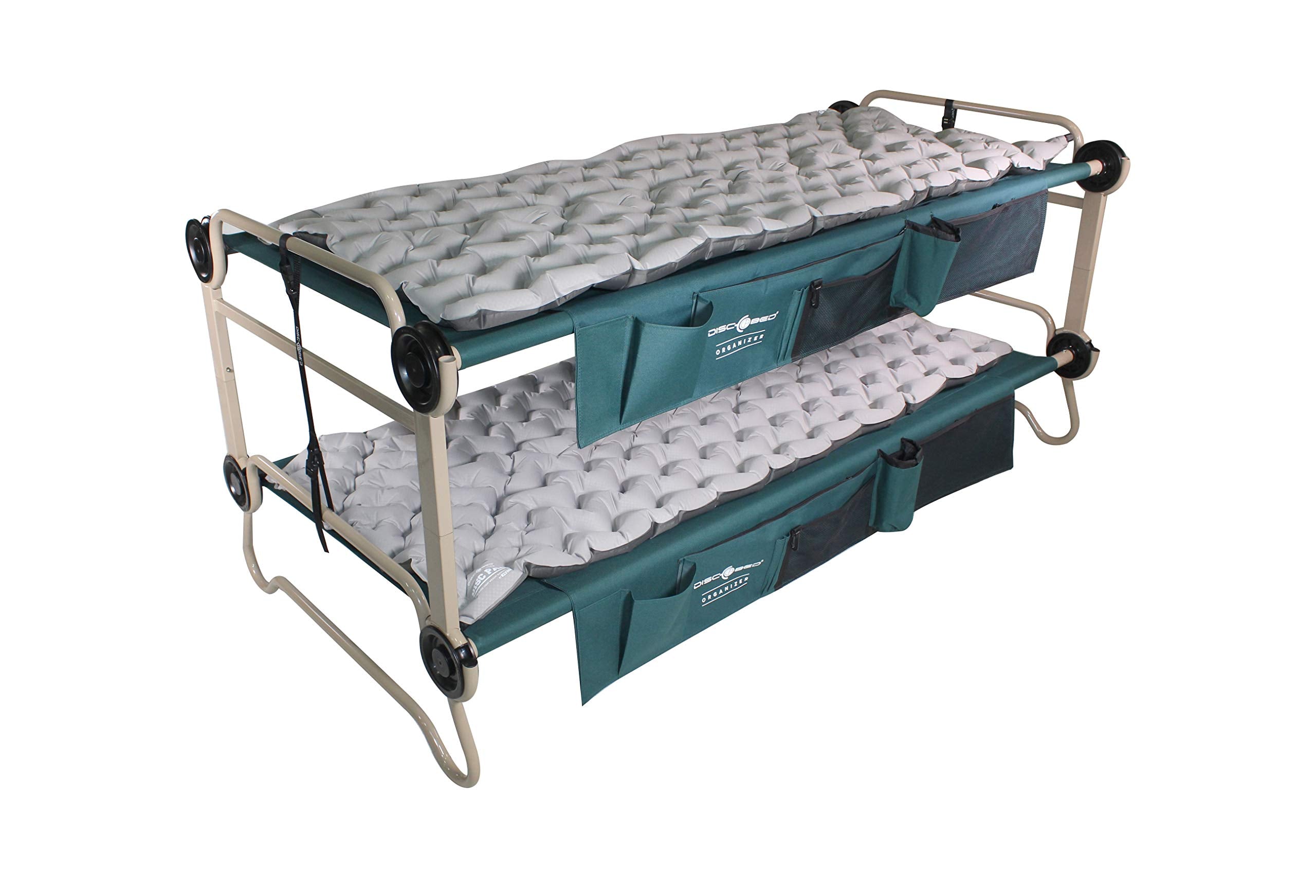 XL Quilted Disc-Pad, Portable Camping Cot Accessory Inflatable Mattress