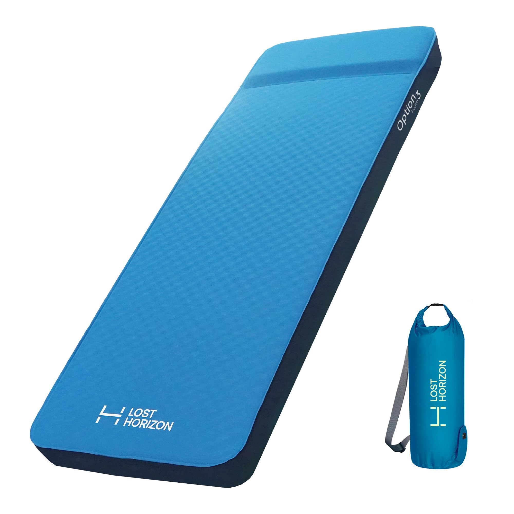 Air & Foam Camping Mattress, Self-Inflating Sleeping Pad