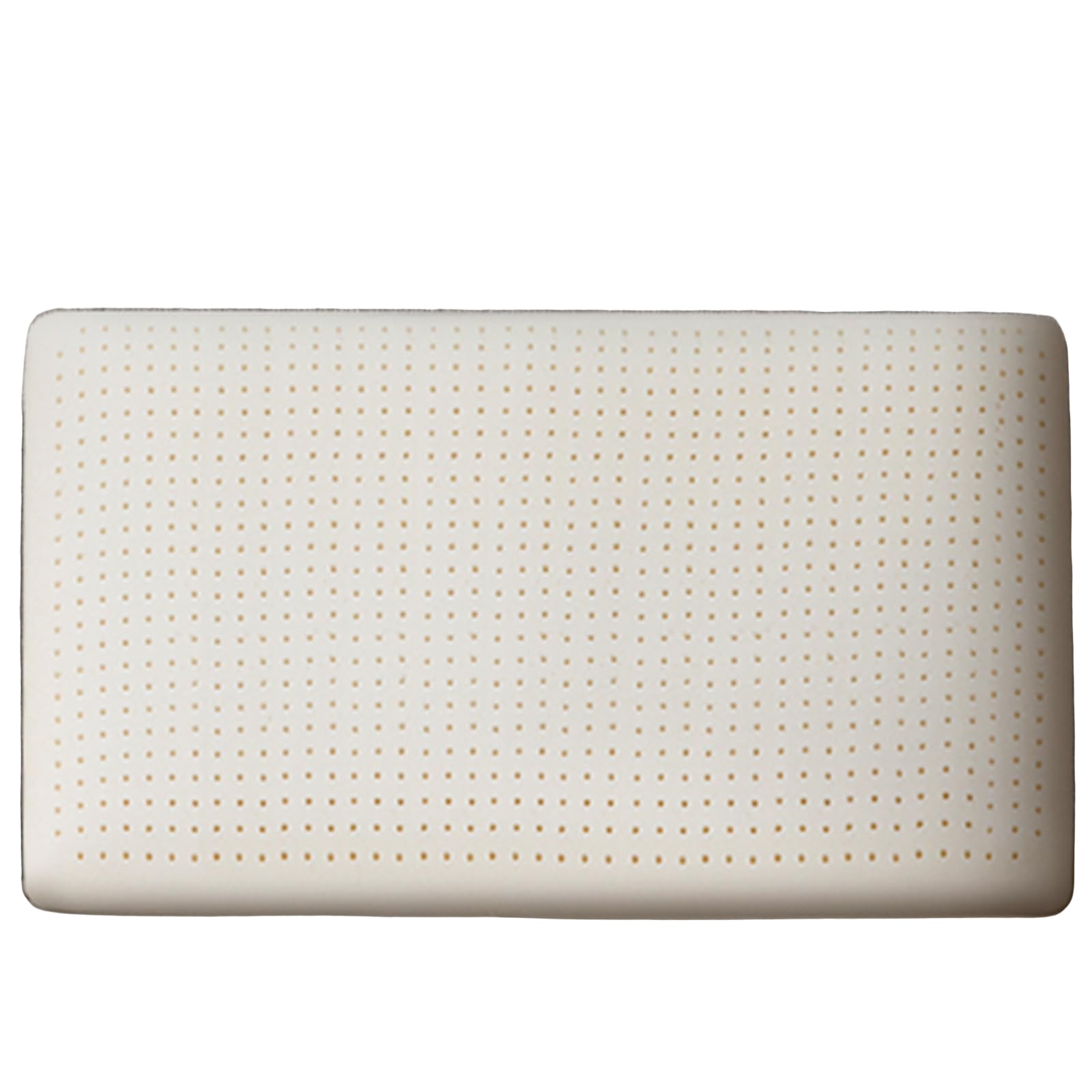 100% Natural Premium Latex Pillow, Queen Bed Pillow with Removable Cotton Cover