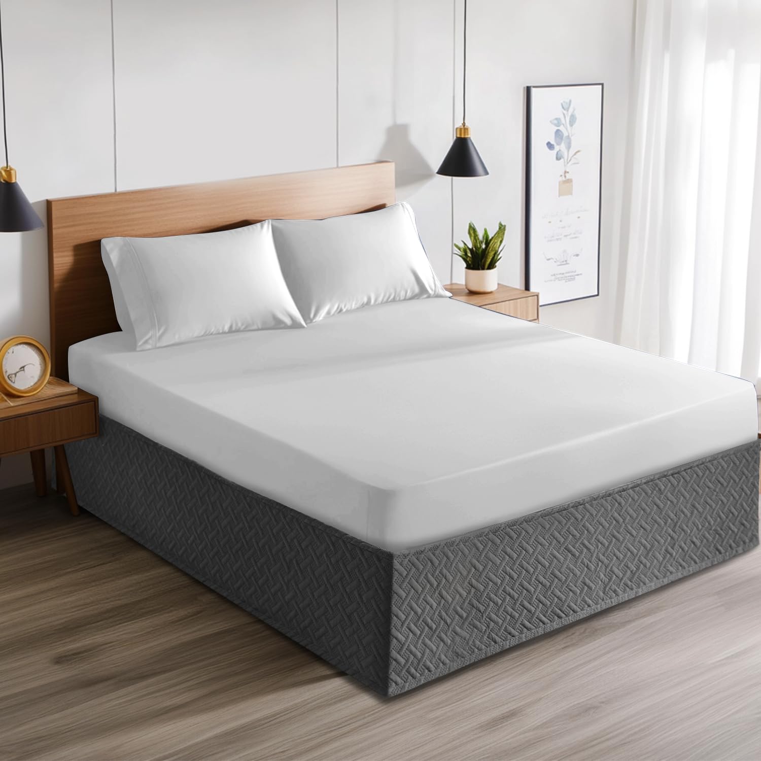 Box Spring Cover, Wrap Around Box Spring Cover King Size