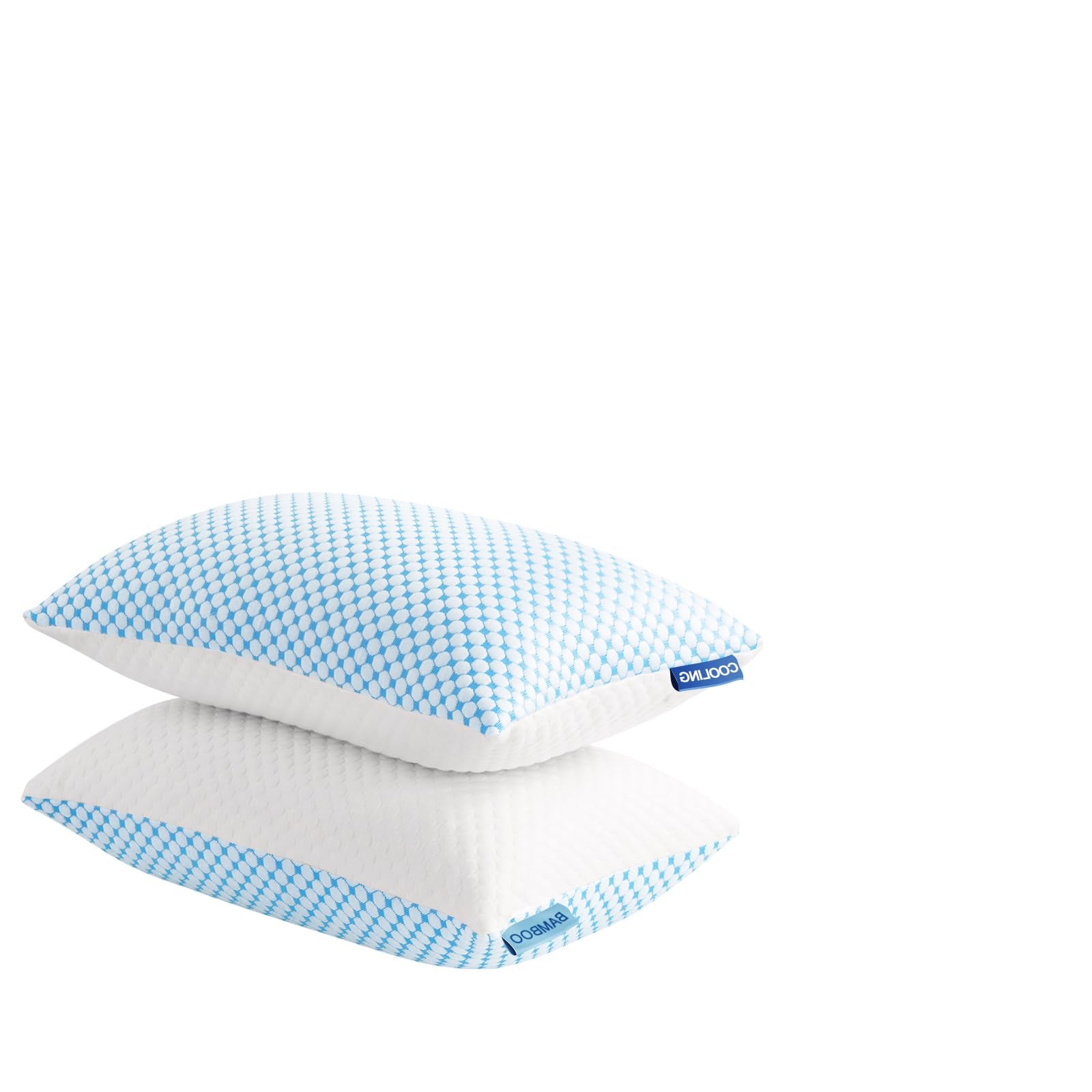 Firm Pillow Shredded Memory Foam(Adjustable Loft), Cooling Breathable