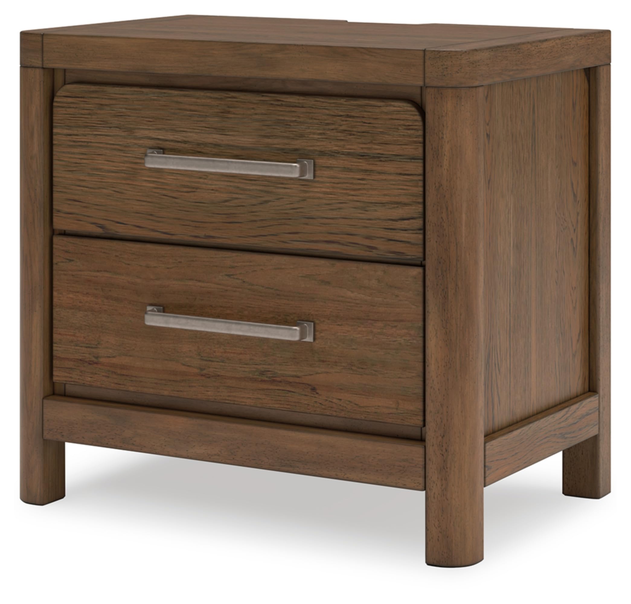 Cabalynn Lodge 2 Drawer Nightstand with Power Supply and USB Ports
