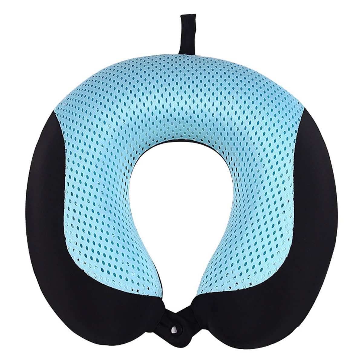 Travel Pillow 100% Pure Memory Foam Neck Pillow for Airplanes, Comfortable