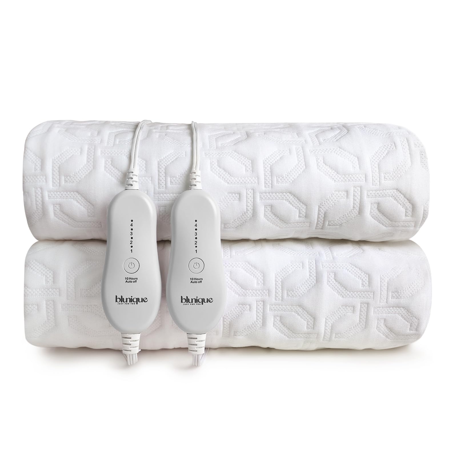 Electric Heated Mattress Pad Queen Size Dual Control Bed Warmer