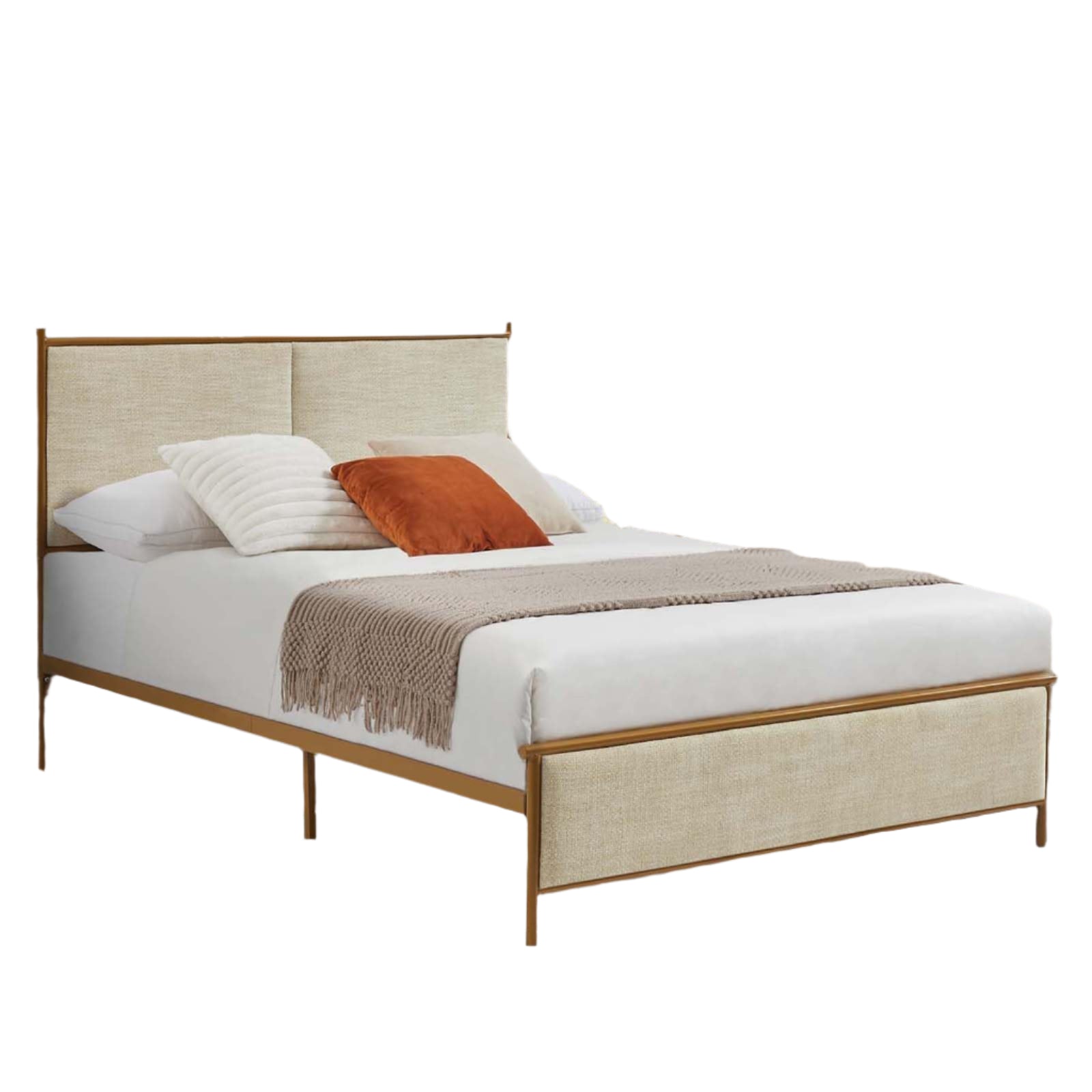 Full Size Platform Bed frame, Heavy Duty Metal Foundation