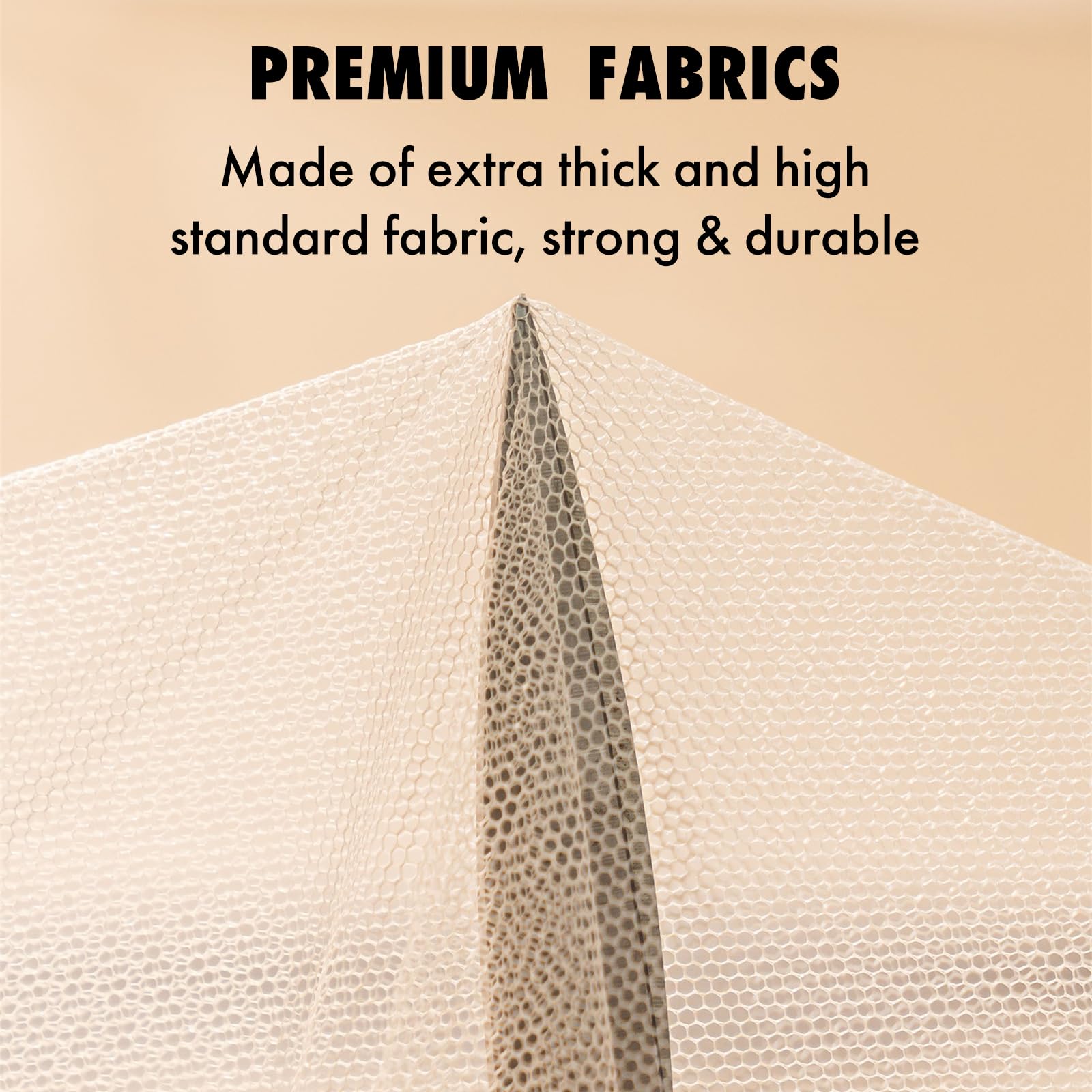 Mosquito Net Tent Wide Roof,Portable Folding Design with Bottom
