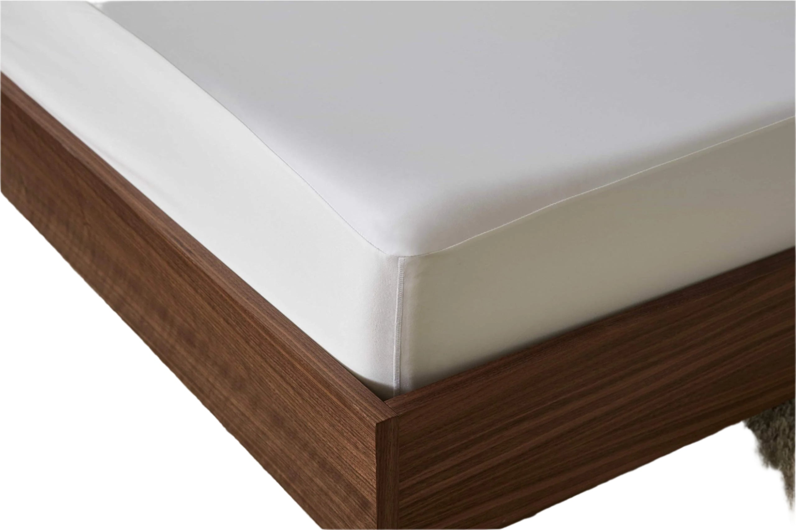 Performance Mattress Protector Top + 4Side Protection (Full, Bright White)