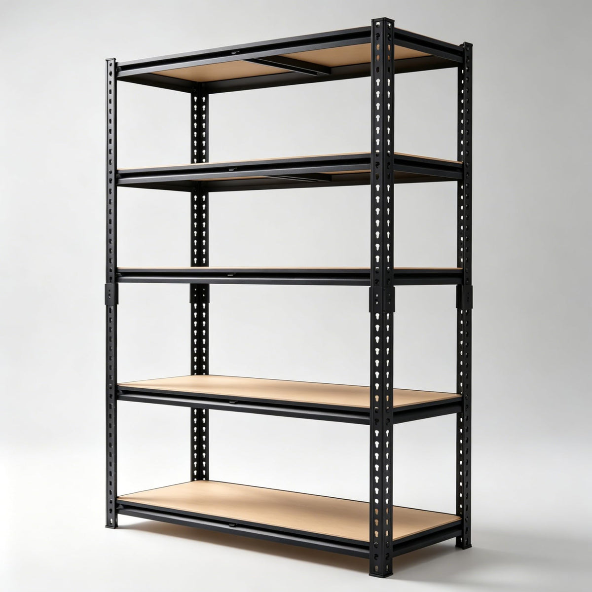 5-Tier Heavy Duty Metal Shelving Unit – Adjustable Garage Storage Rack