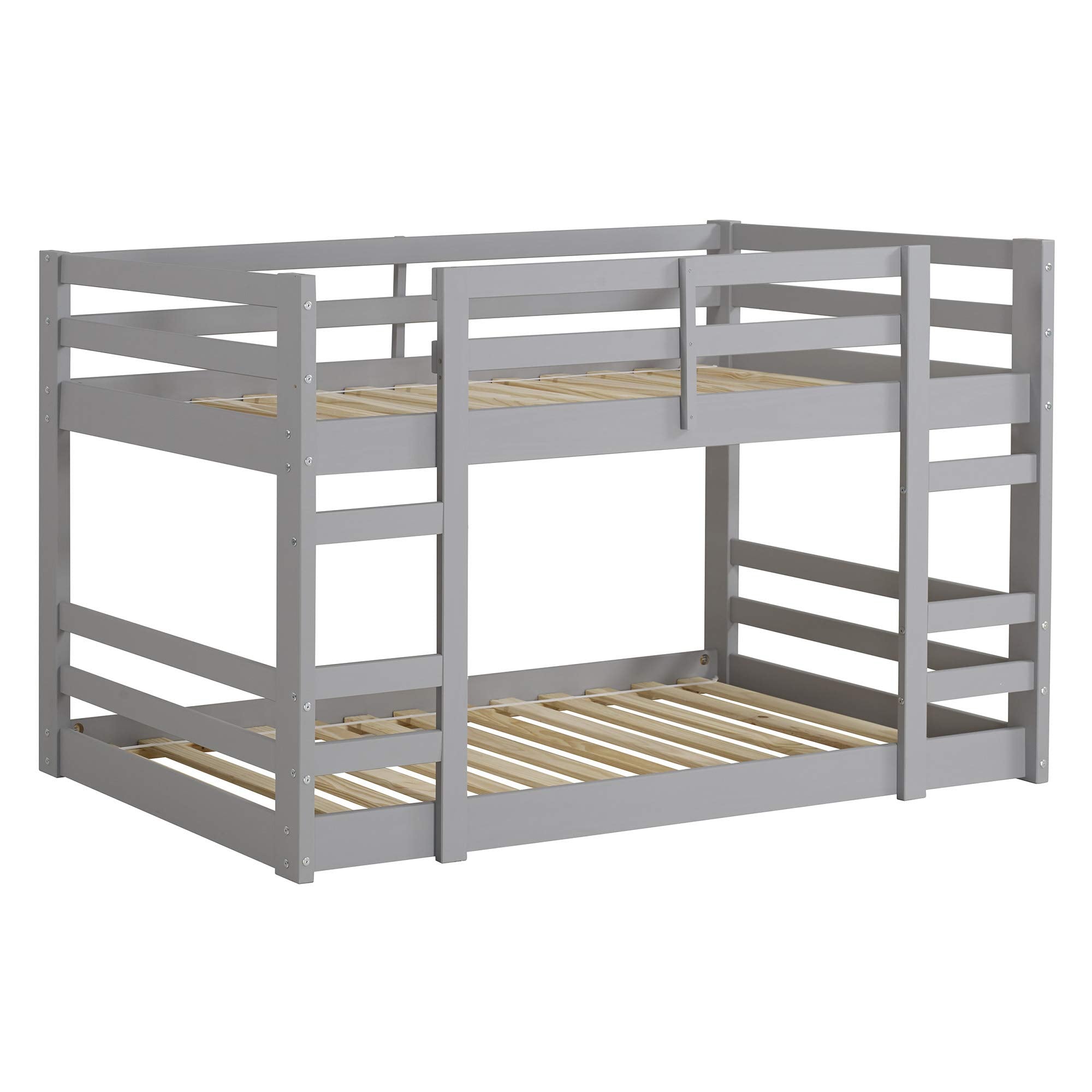 Alexander Classic Solid Wood Stackable Jr Twin over Twin Bunk Bed