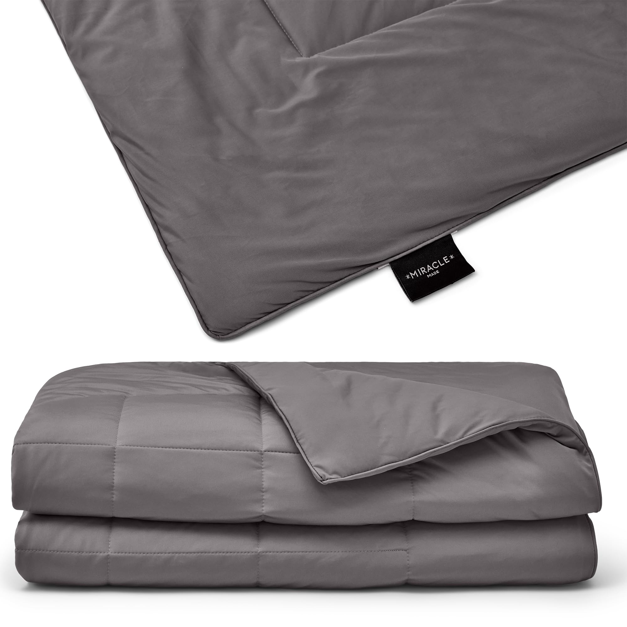 Cooling Duvet Cover Stone,Full/Queen - Cotton Silver-Infused