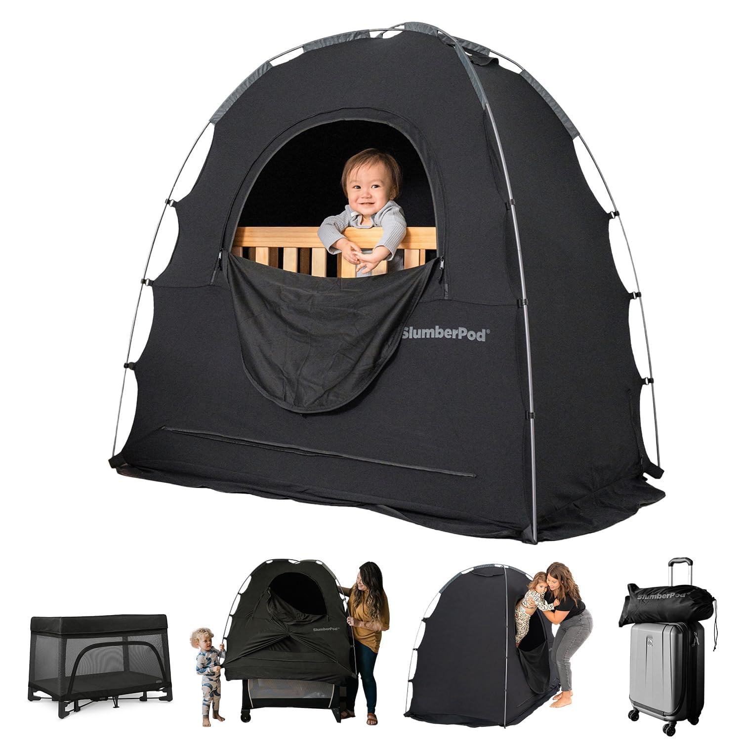 The Original Blackout Sleep Tent Travel Essential for Babies and Toddlers