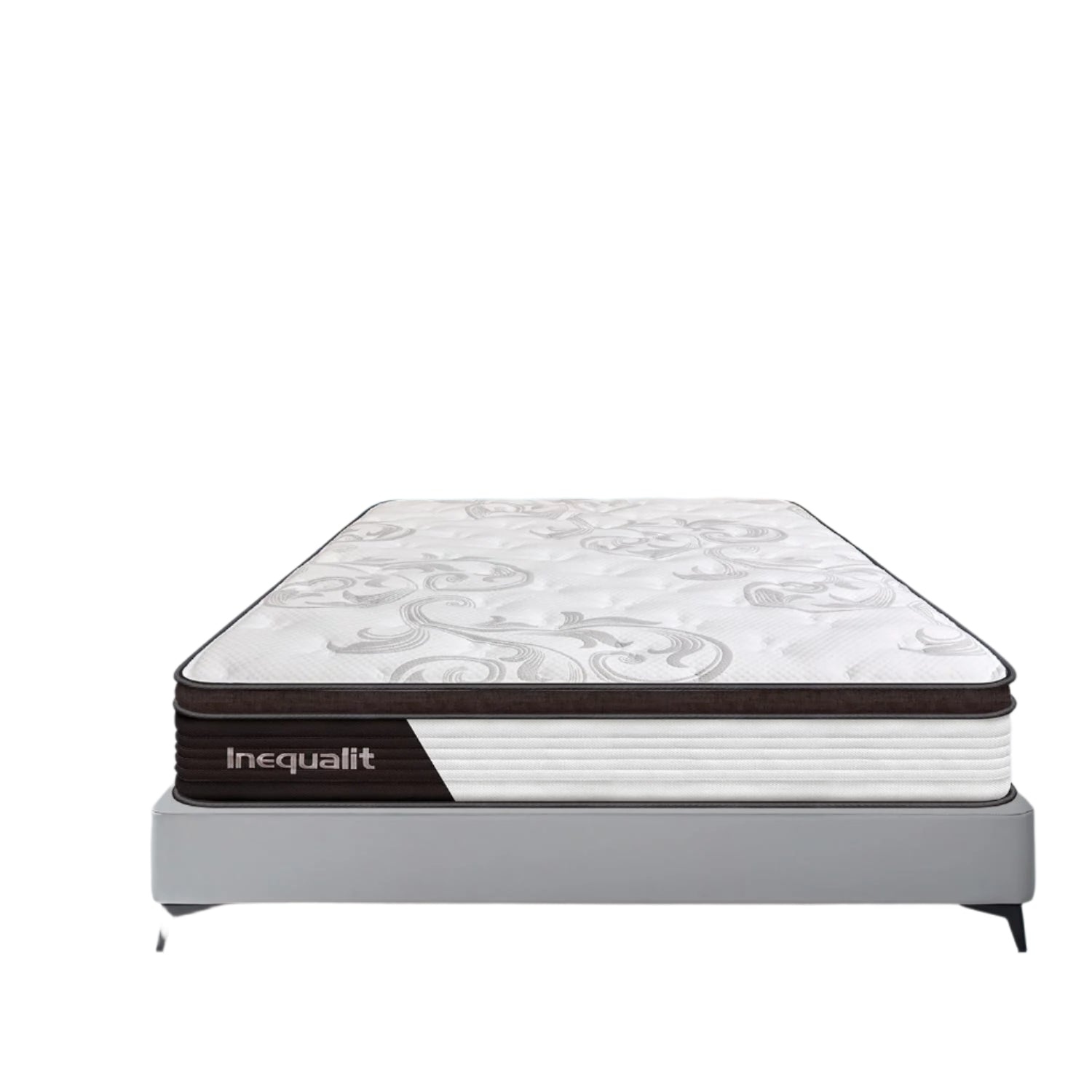 12 Inch White Full Memory Foam and Spring Hybrid Mattress