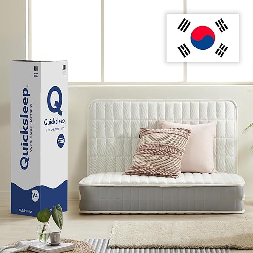 VA4 Z Cube Mattress, 5 Inch Premium Folding Bed Floor Mattress Bestsleep in A Box