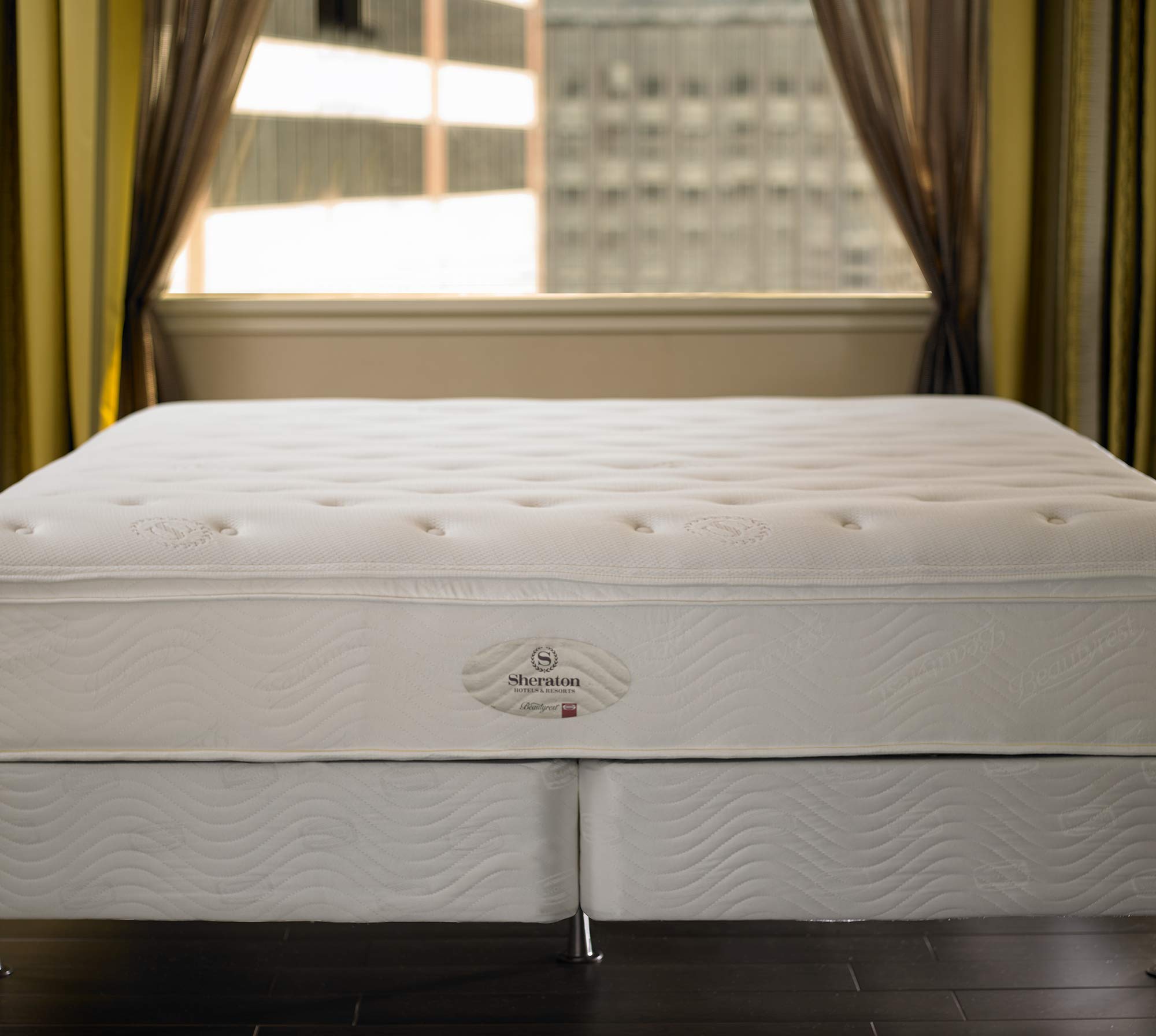 Mattress & Box Spring - 13" Pocket Coil Mattress with Quilted Plush Top
