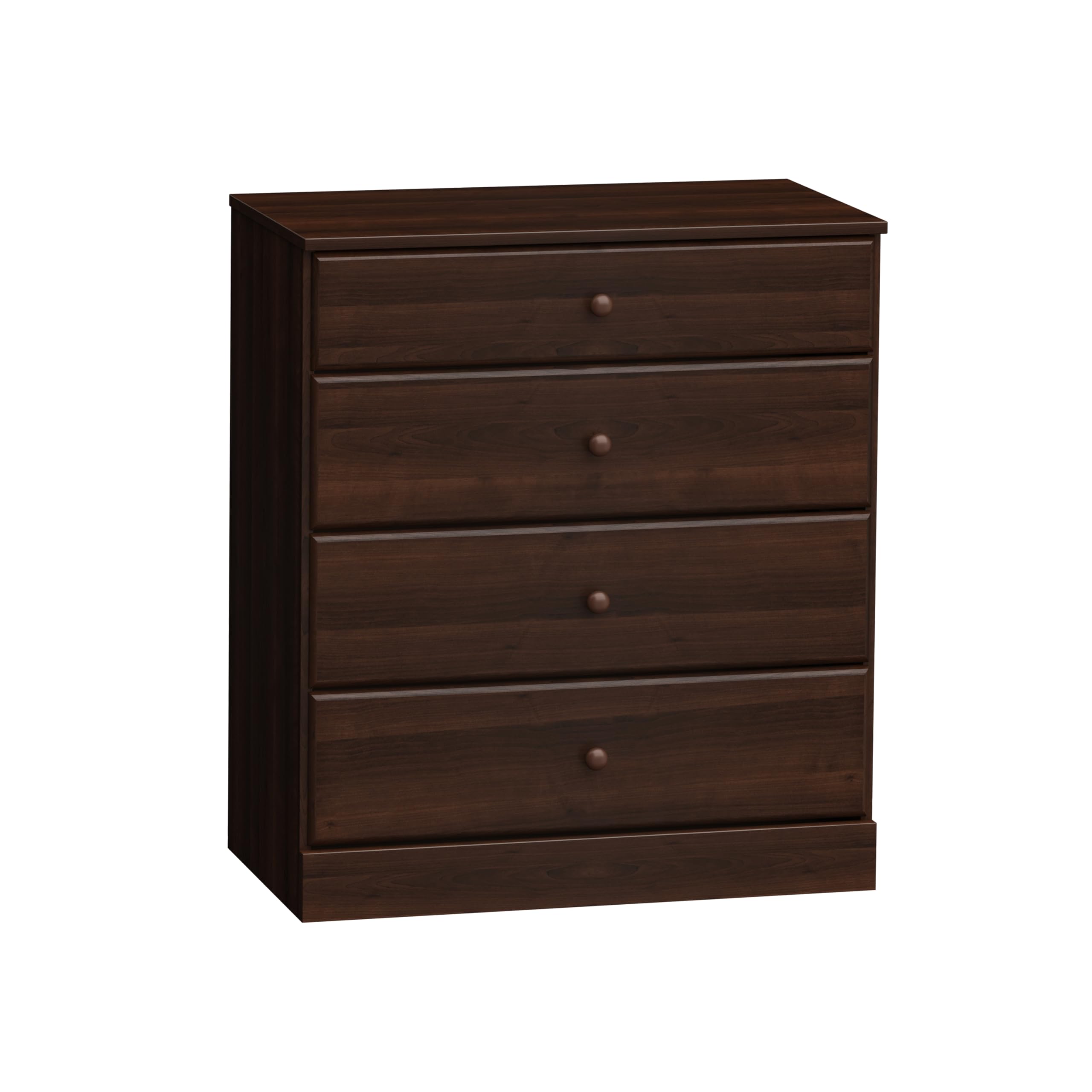 Astrid Simplistic 4-Drawer Dresser for Bedroom, Functional Bedroom Dresser