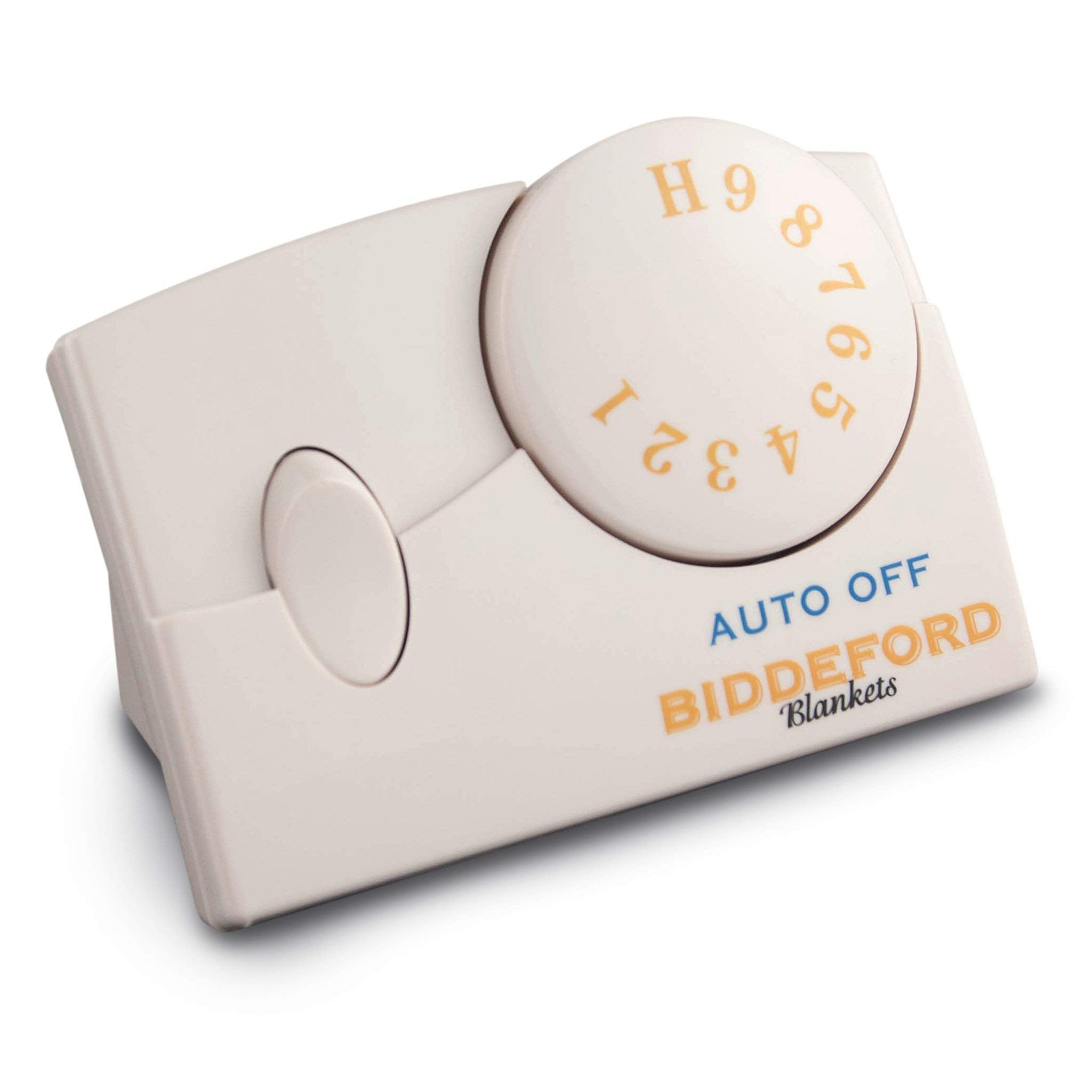 Polyester Electric Heated Mattress Pad with Analog Controller, Cal King, White