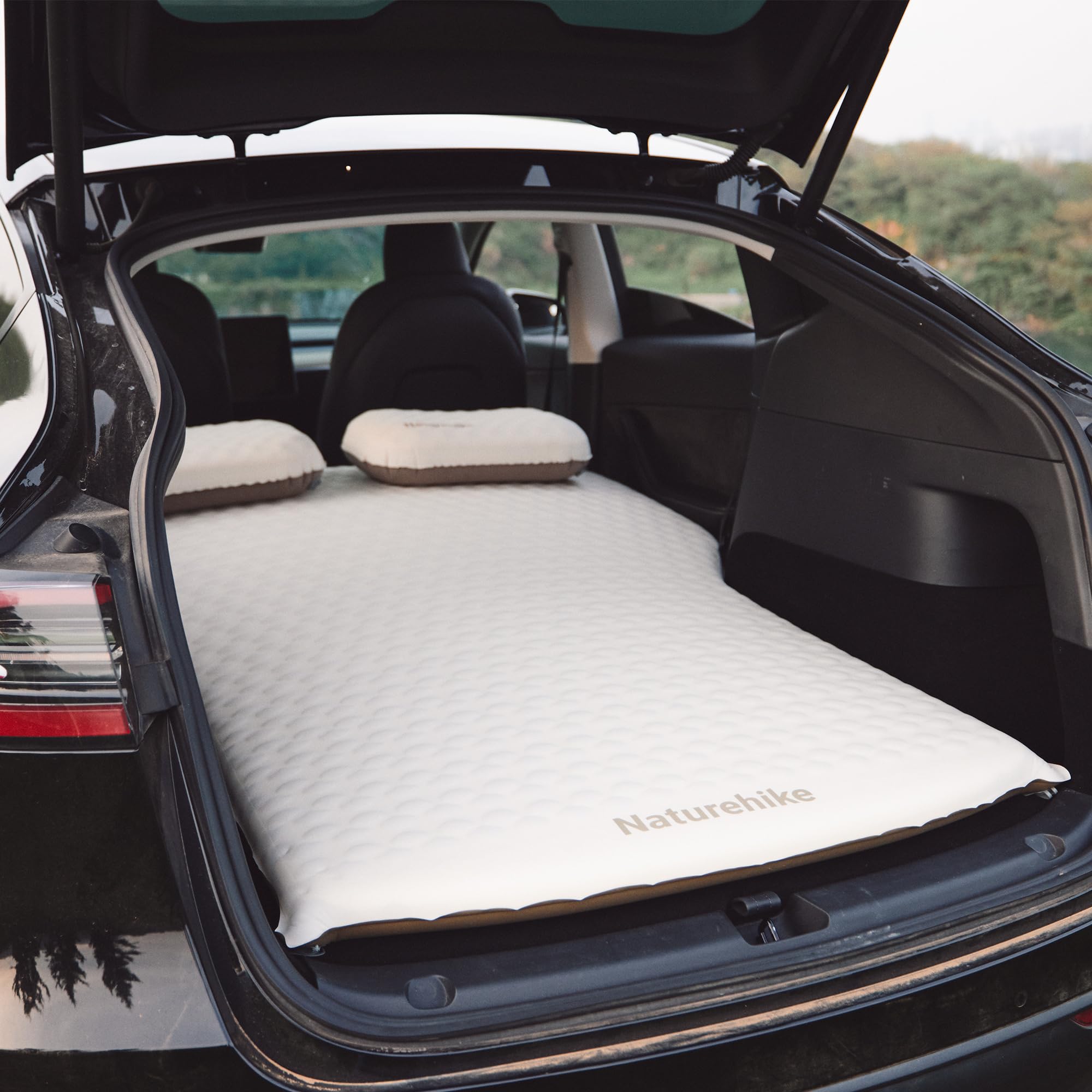 Thickened Car Mattress for SUV Camping, Self Inflating Sleeping Pad Memory