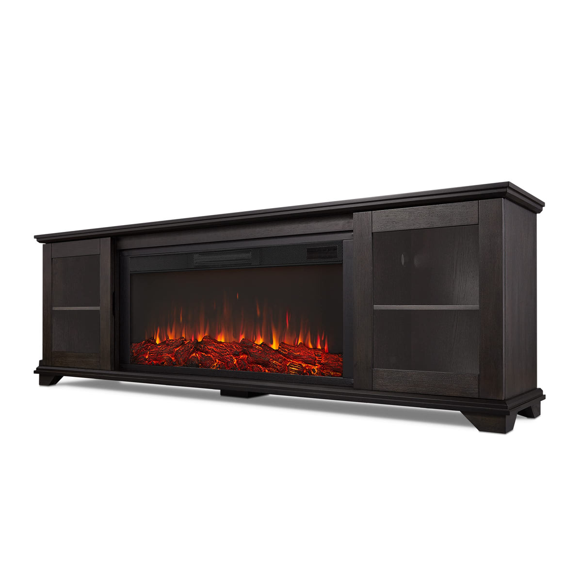 Electric Fireplace TV Stand with Entertainment Center, 81"